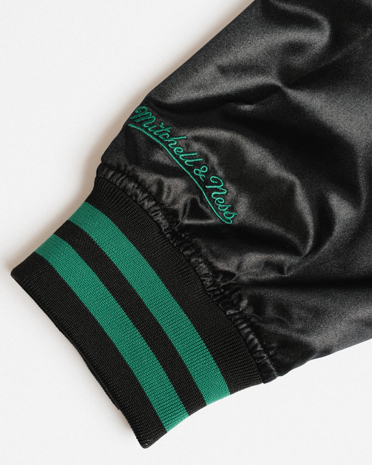 Mitchell & Ness Stateside Pastel Bomber Jacket 'Boston Celtics' - Image 6