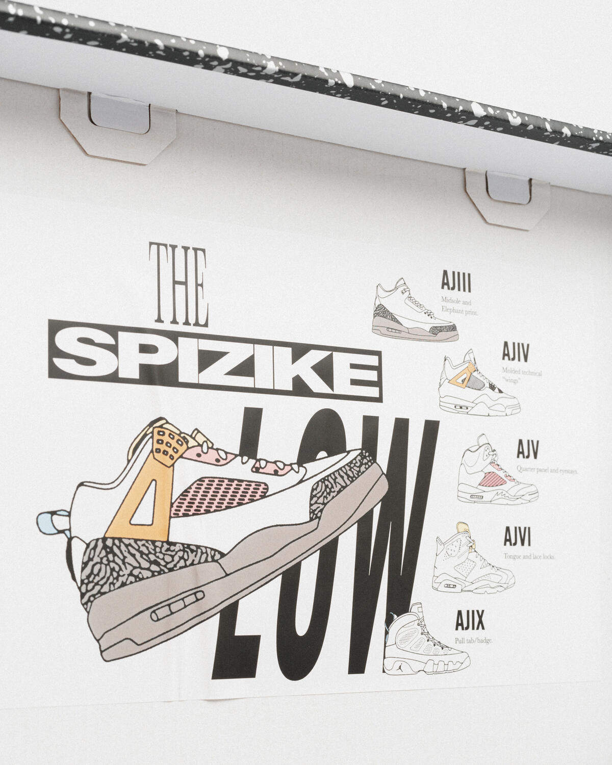 Jordan Spizike Low Sail / University Red - Coconut Milk - Image 22