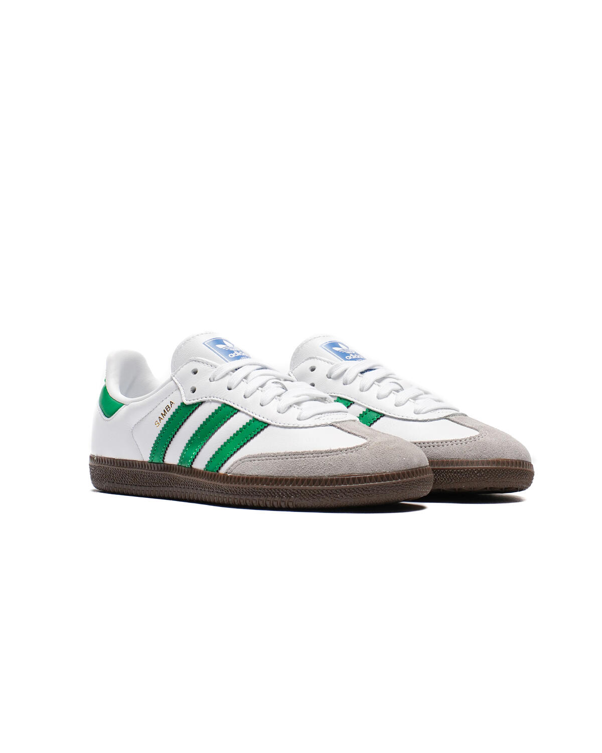 Adidas Samba OG 'Cloud White / Green' (Women's) - Image 26