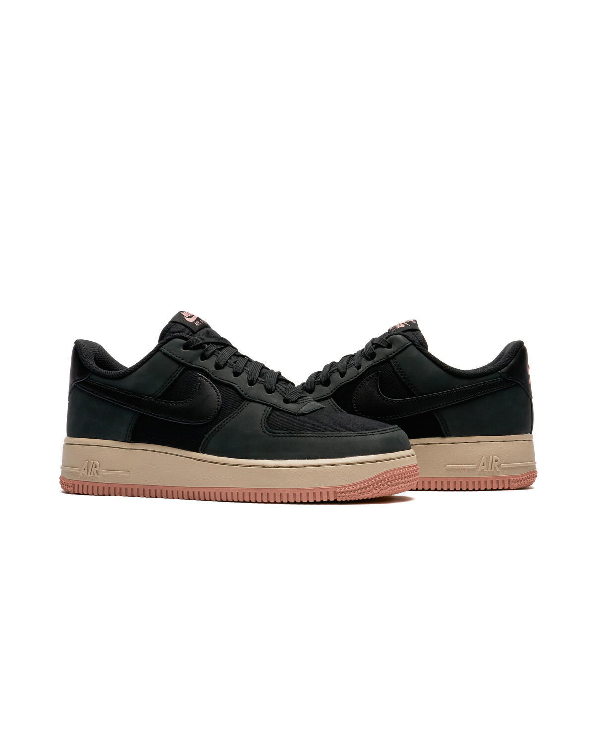 Nike Air Force 1 'Black/Red Stardust/Sanddrift' - Image 5