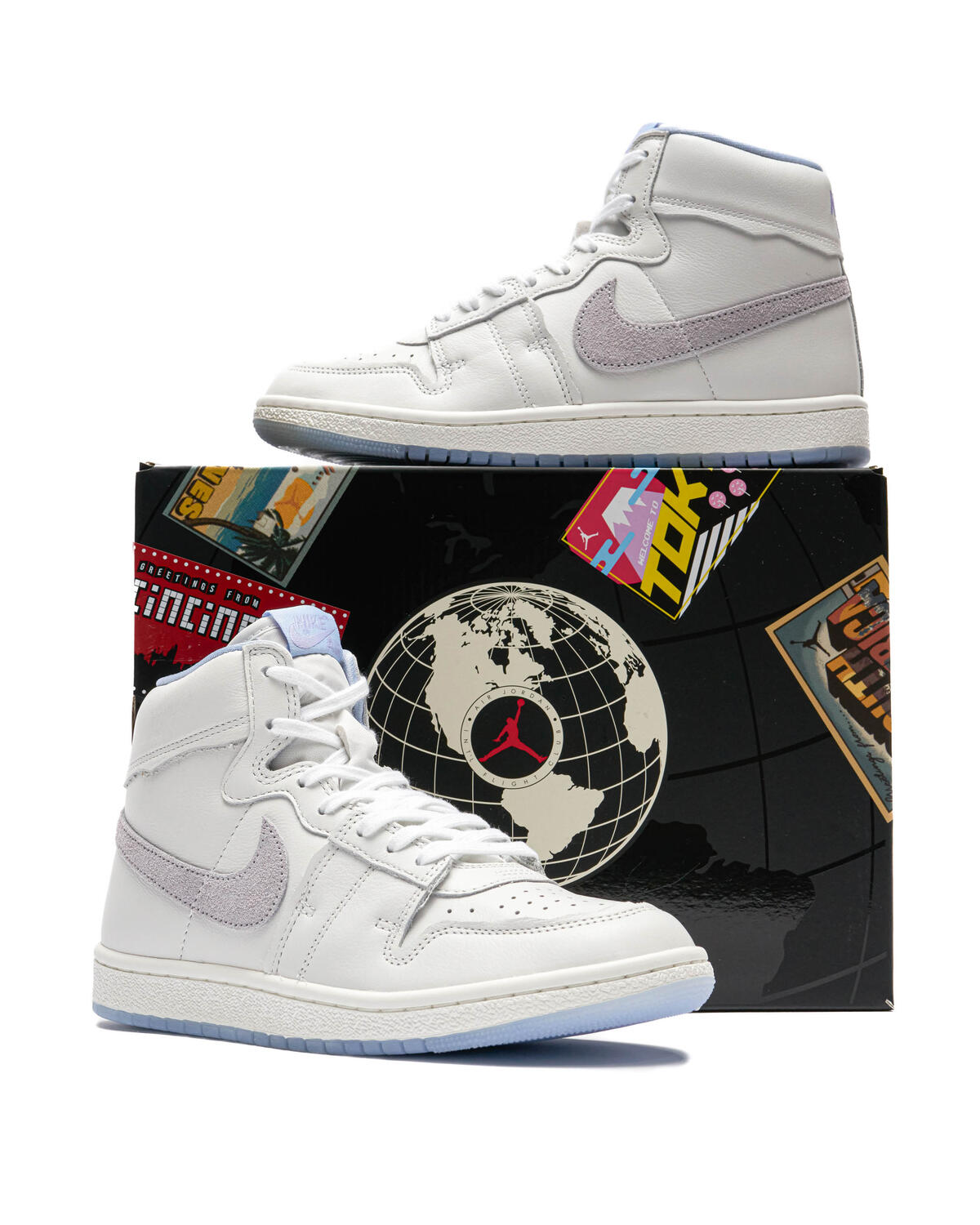 Jordan x Forget-Me-Nots Air Ship PE Summit White/Rush Fuchsia (Women's) - Image 18