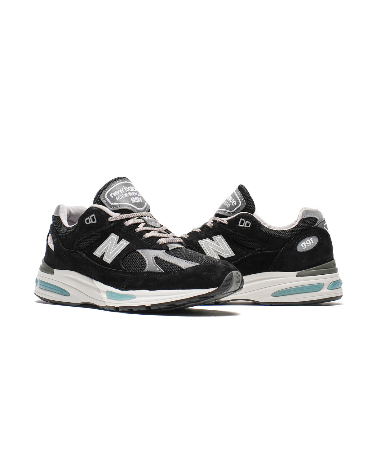 New Balance 991v2 Black - Image 54