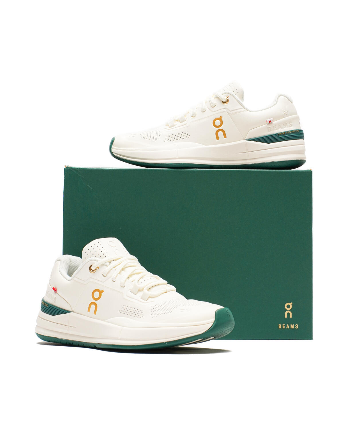 On Running x Beams WMNS The Roger Pro Exclusive - White / Mint - Image 6