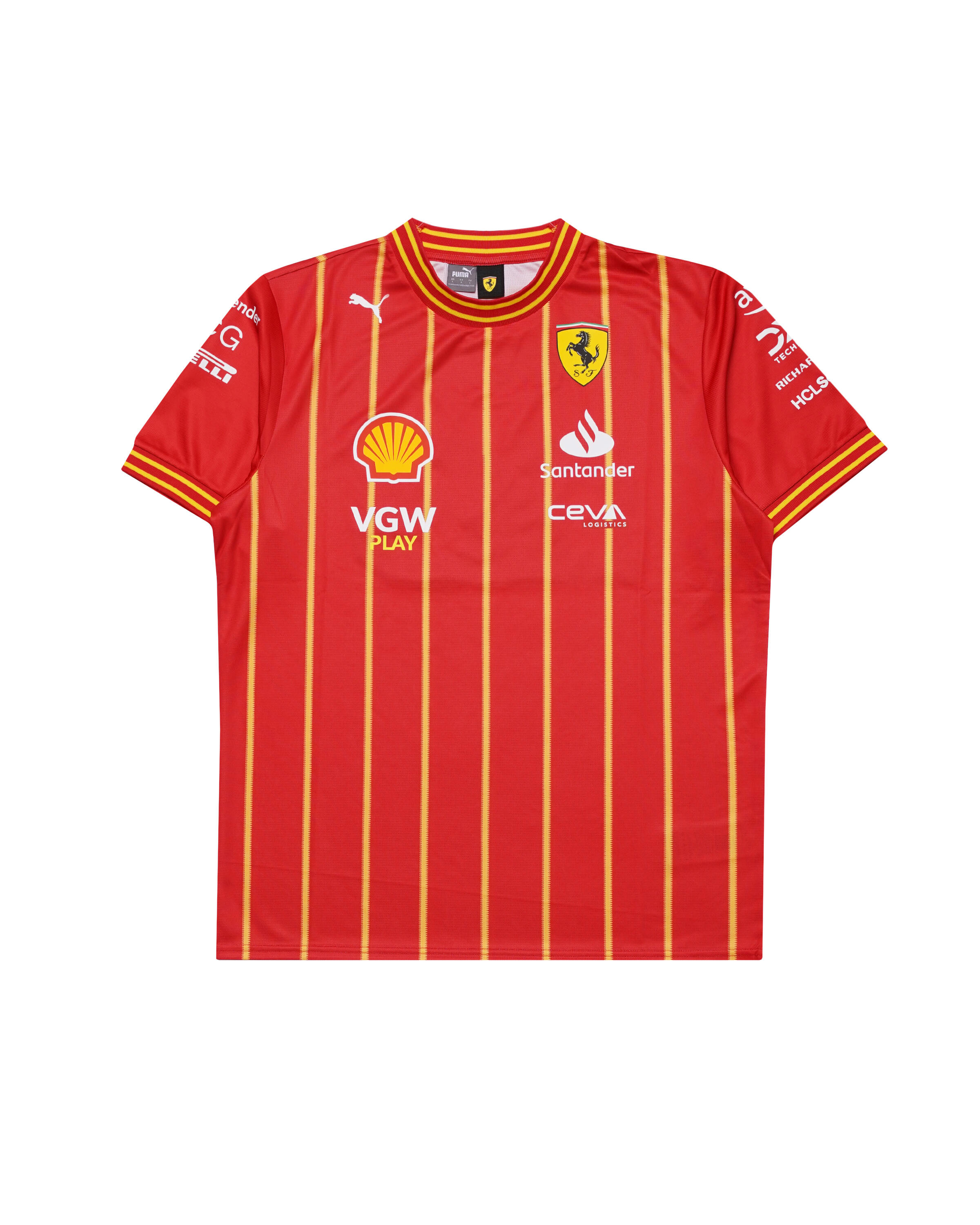 Puma Scuderia Ferrari Team Soccer Jersey 'Sainz'