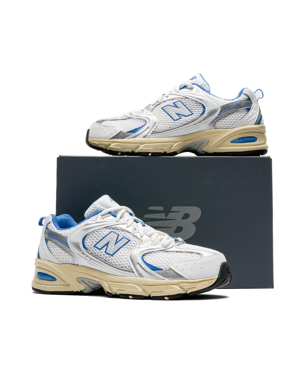 New Balance 530 White Blue Oasis - Image 17