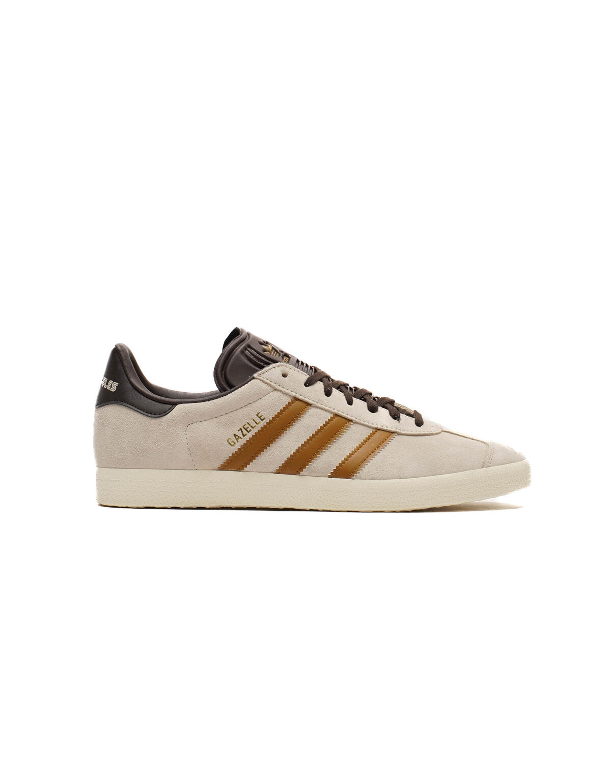 Adidas Gazelle MLS 'Los Angeles FC' - Linen / Gold Ochre / Dark Brown - Image 9