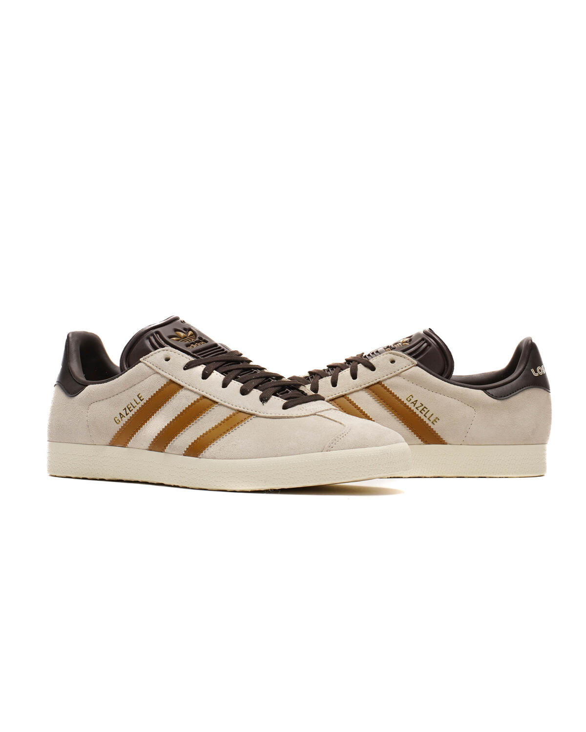 Adidas Gazelle MLS 'Los Angeles FC' - Linen / Gold Ochre / Dark Brown - Image 12