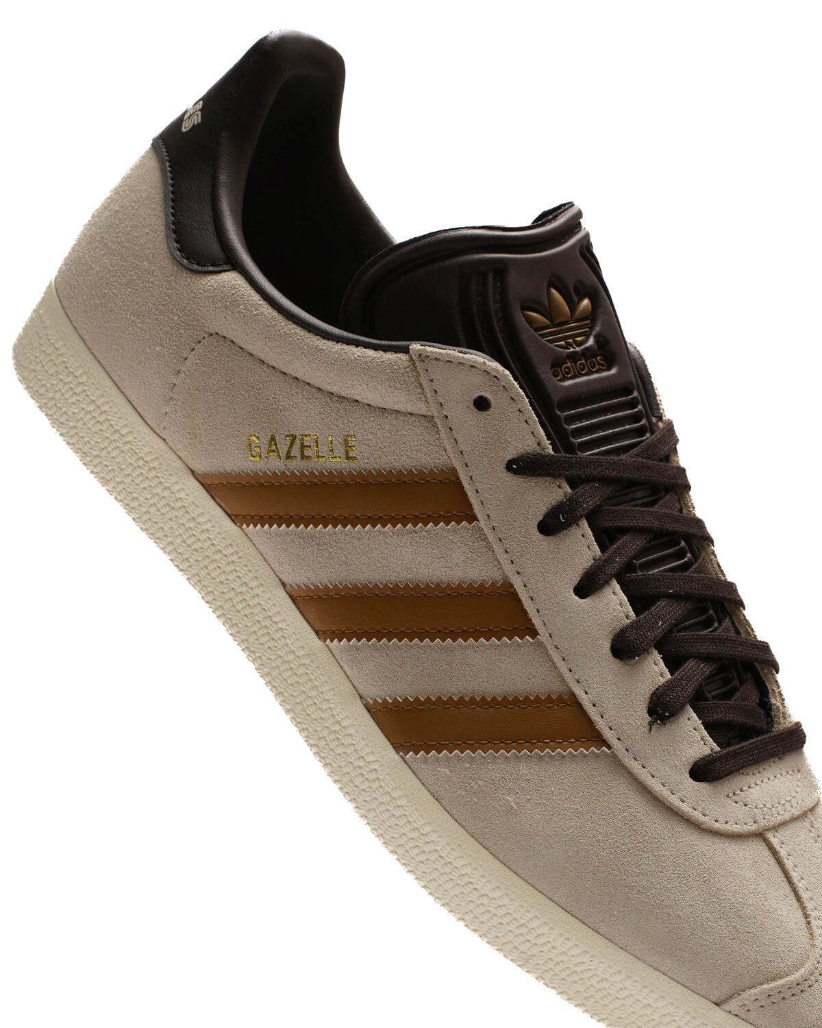 Adidas Gazelle MLS 'Los Angeles FC' - Linen / Gold Ochre / Dark Brown - Image 14