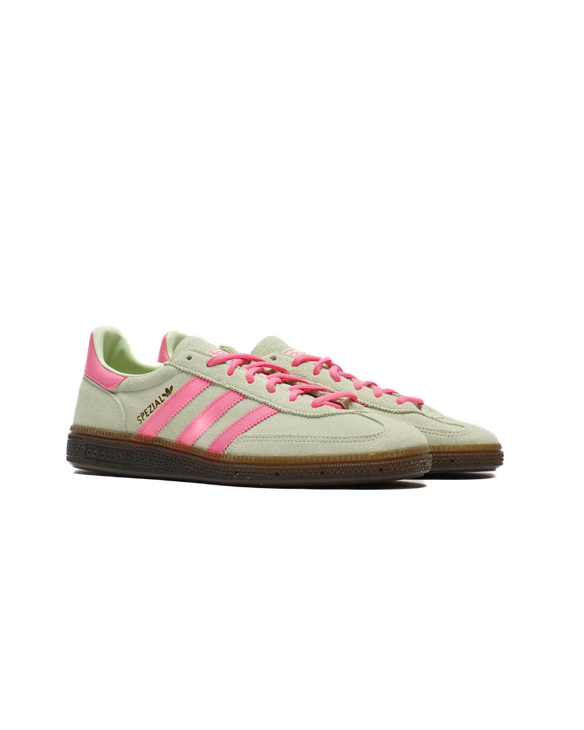 Adidas Handball Spezial Semi Green Spark / Lucid Pink - Gum - Image 3