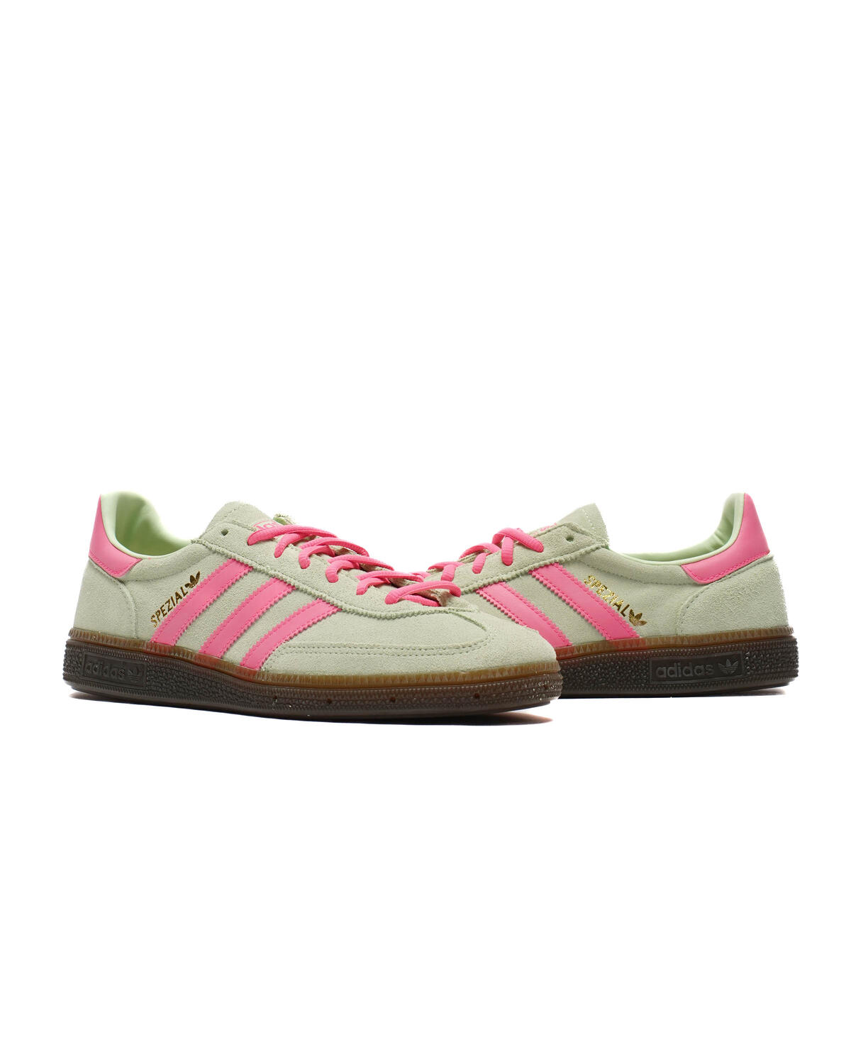 Adidas Handball Spezial Semi Green Spark / Lucid Pink - Gum - Image 5