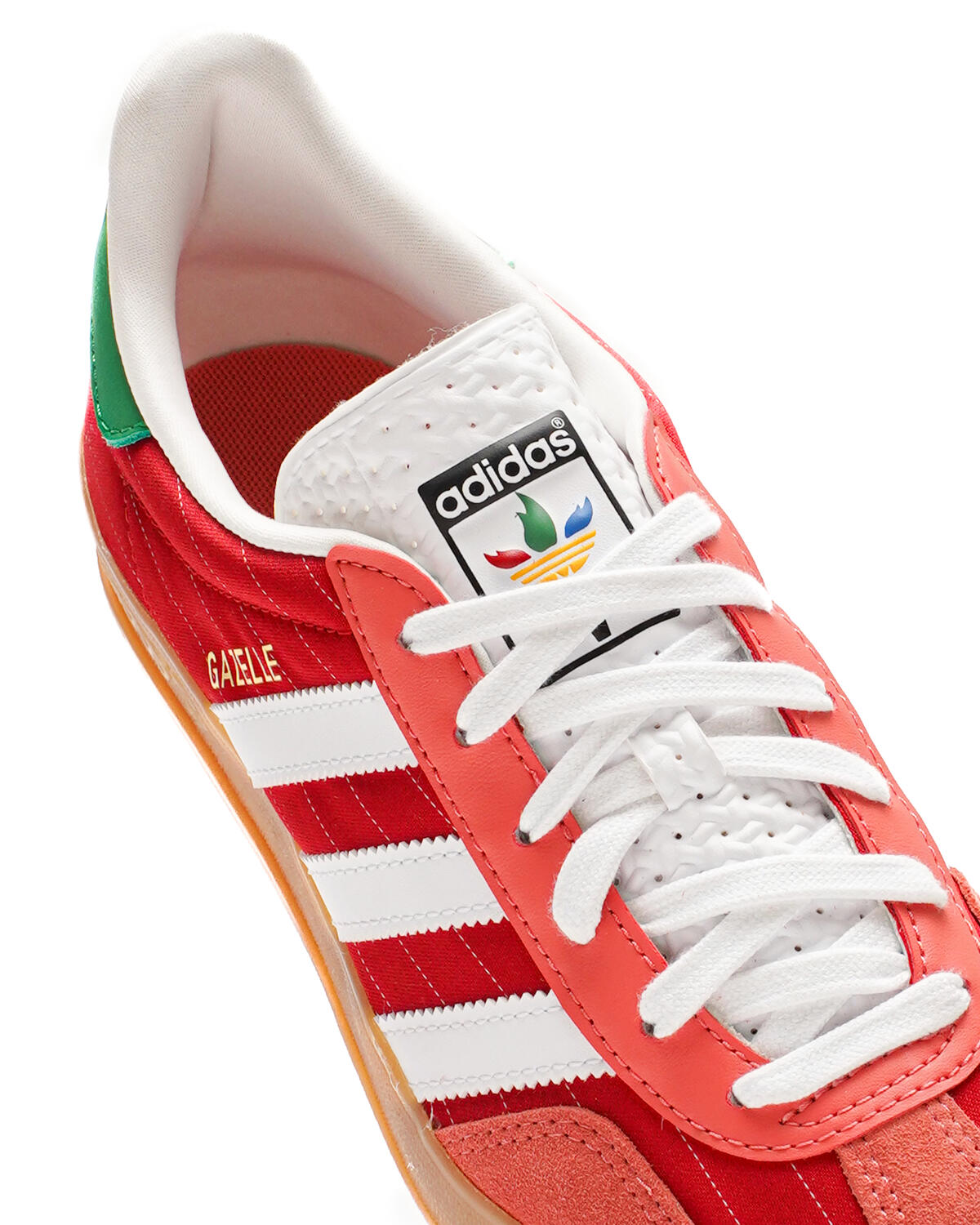 adidas gazelle silver green womens ADIDAS GAZELLE INDOOR WOMEN MAGBEI/TMVIRE/GUM3 JP8341 – Shoe Gallery Inc main image 1