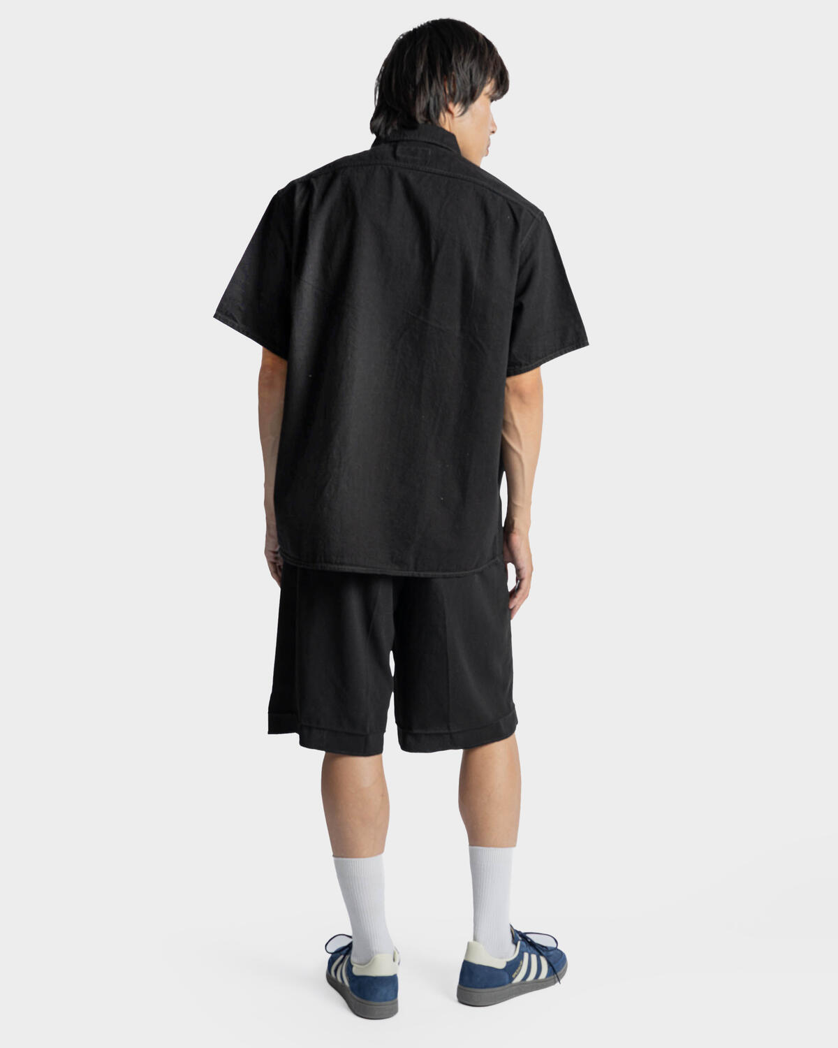 thisisneverthat Washed Denim Zip Shirt - Image 4