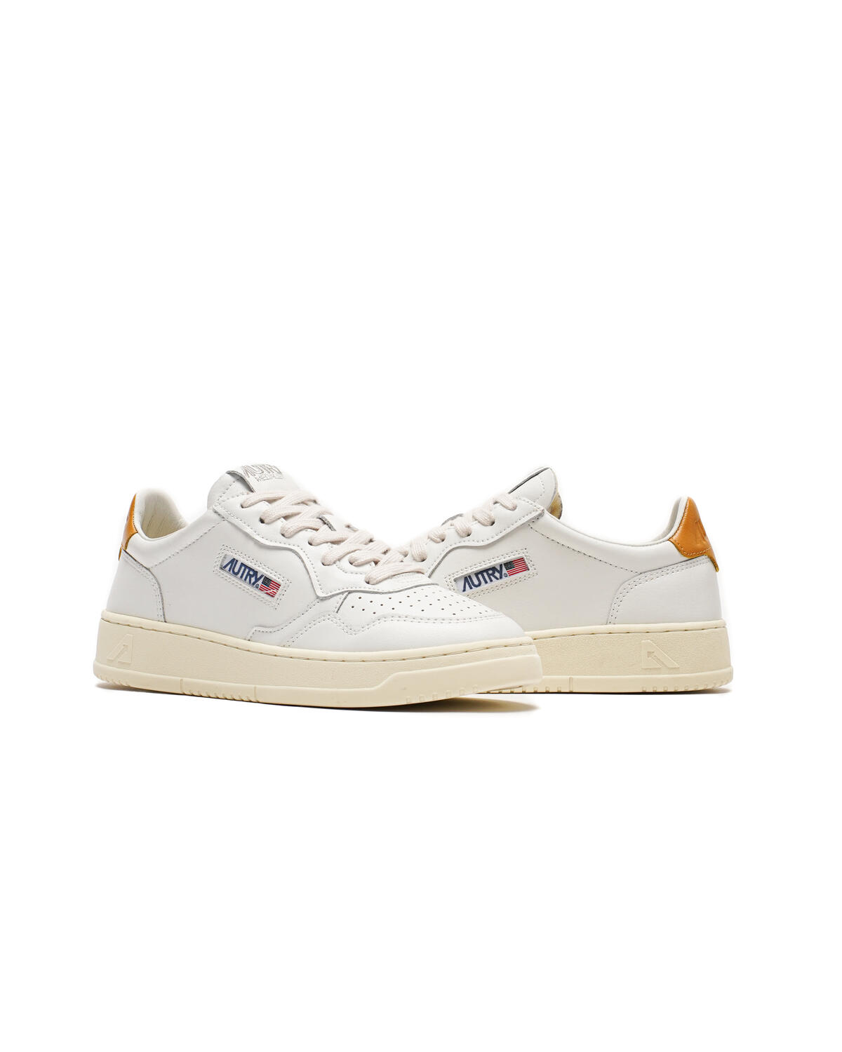 Autry Medalist W White / Honey Yellow (Women's) - Image 8