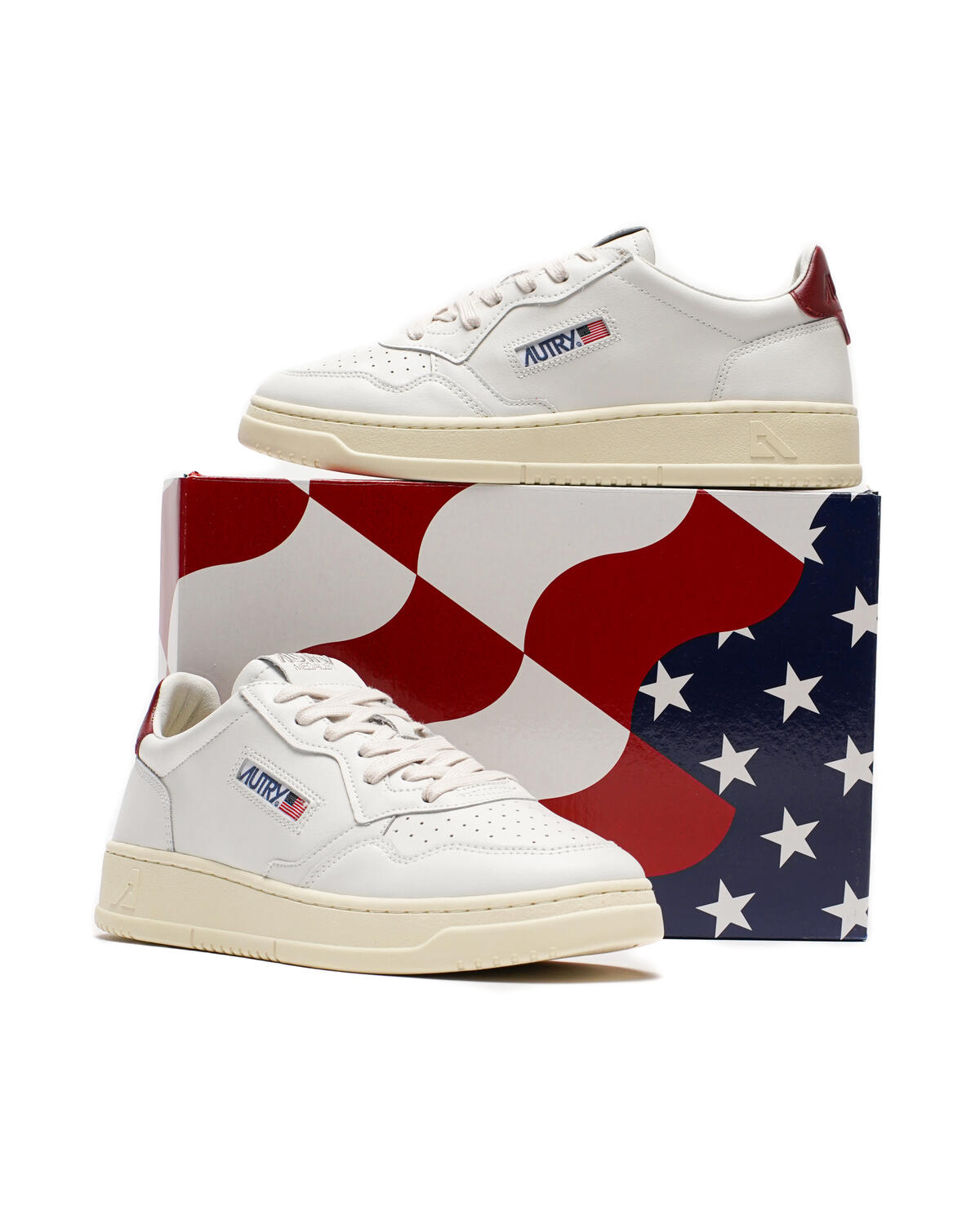 Autry Medalist W White / Syrah (Women's) - Image 9