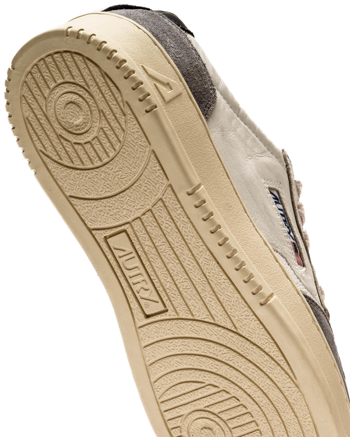 Autry Medalist Low Goat / Suede Grey / White - Image 7