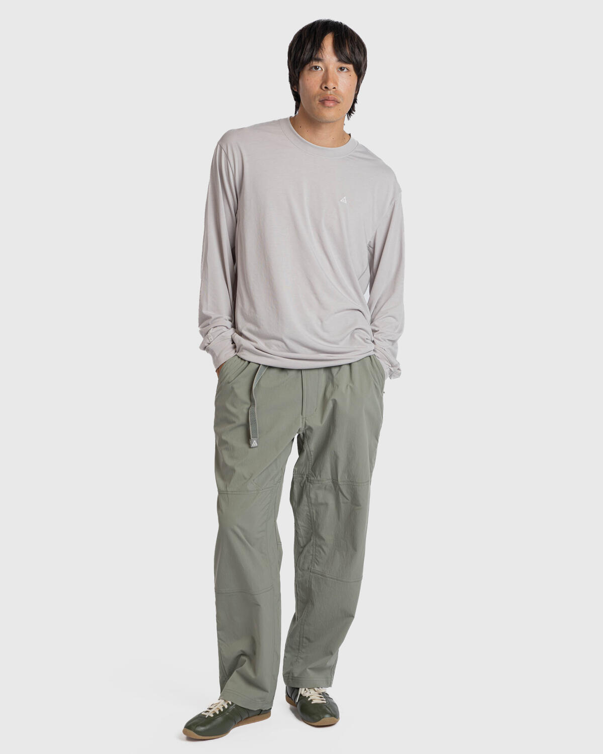 Nike ACG Hiking Pants Dark Stucco / Vintage Green / Summit White - Image 12