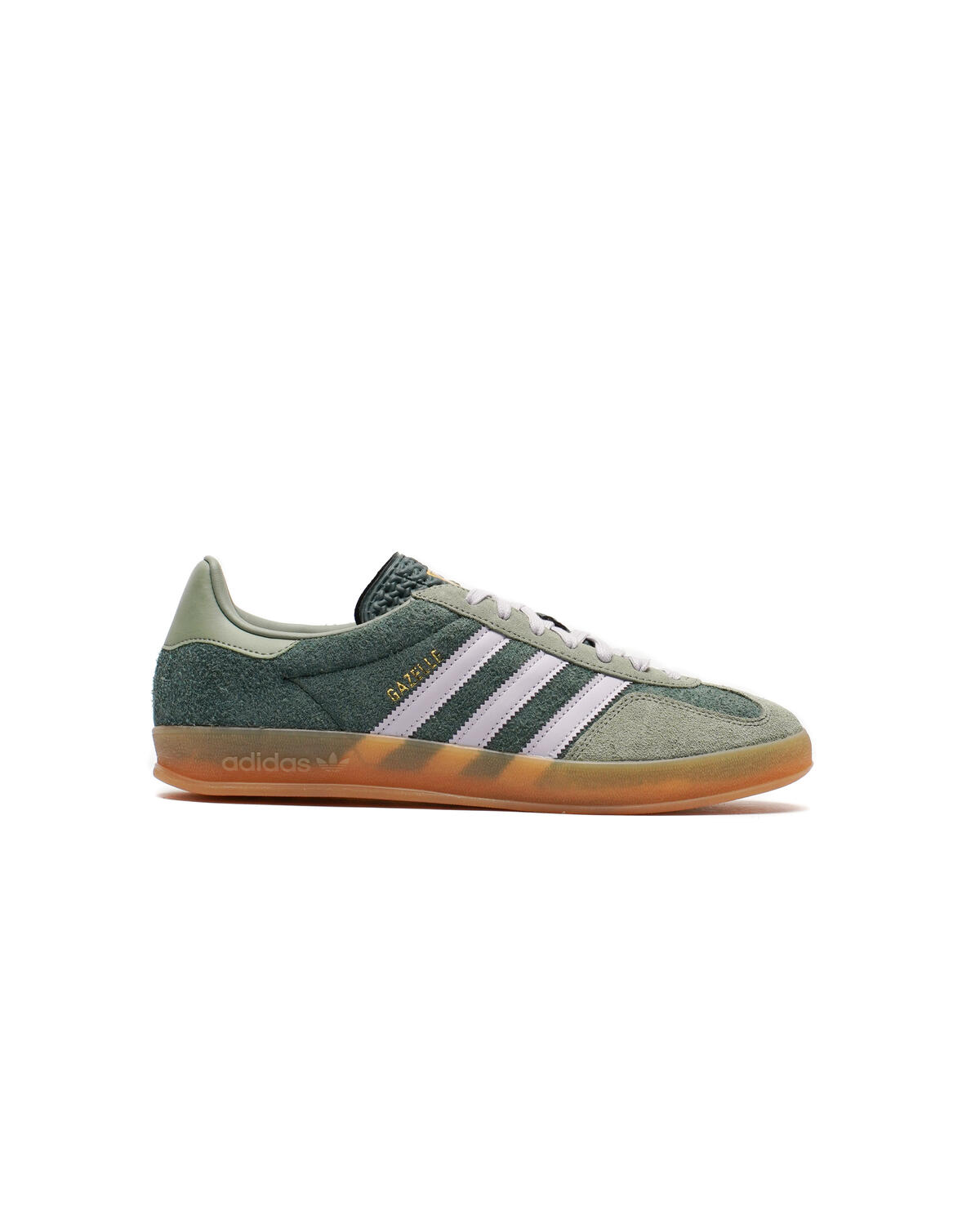 Adidas Men Gazelle Indoor Mineral Green Silver JI0323 - Image 18