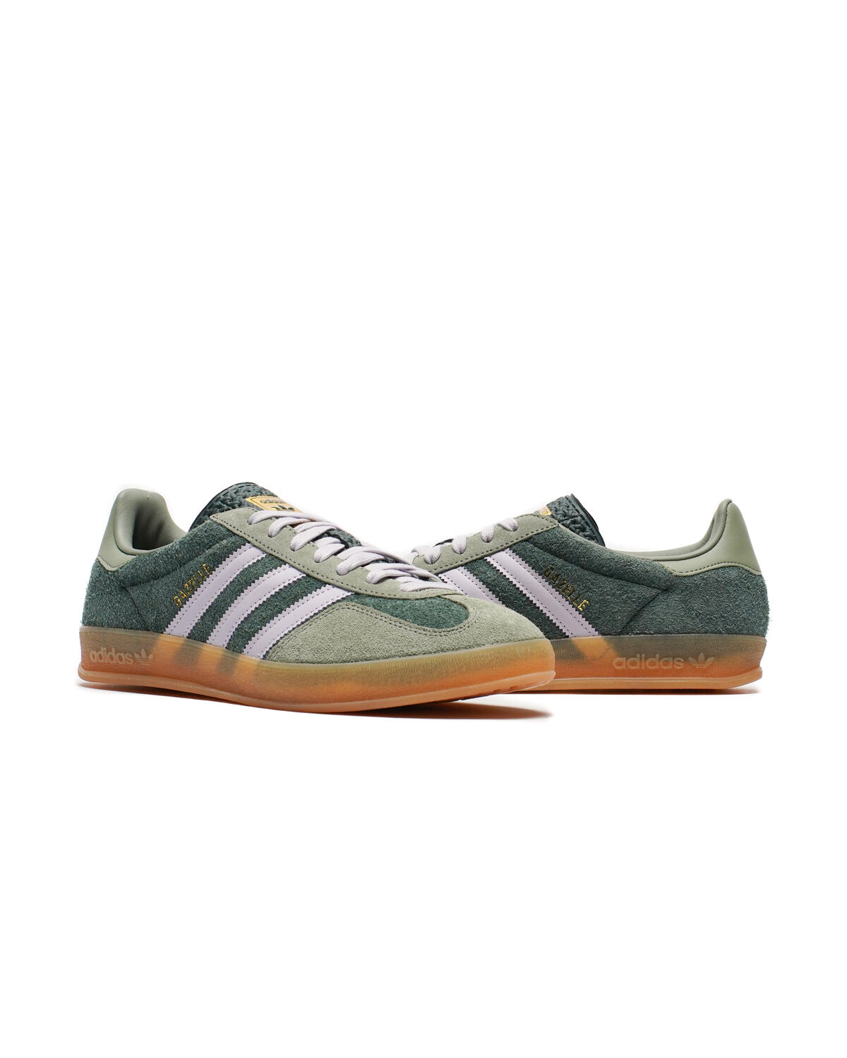 Adidas Men Gazelle Indoor Mineral Green Silver JI0323 - Image 21