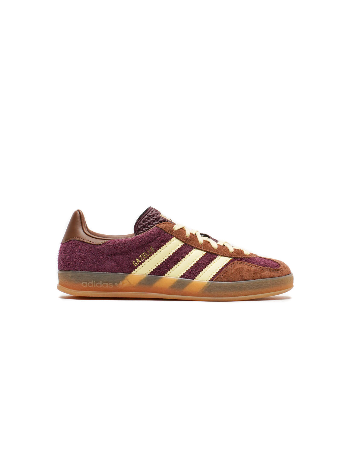 Adidas Gazelle Indoor Maroon/Almost Yellow/Preloved Brown - Image 2