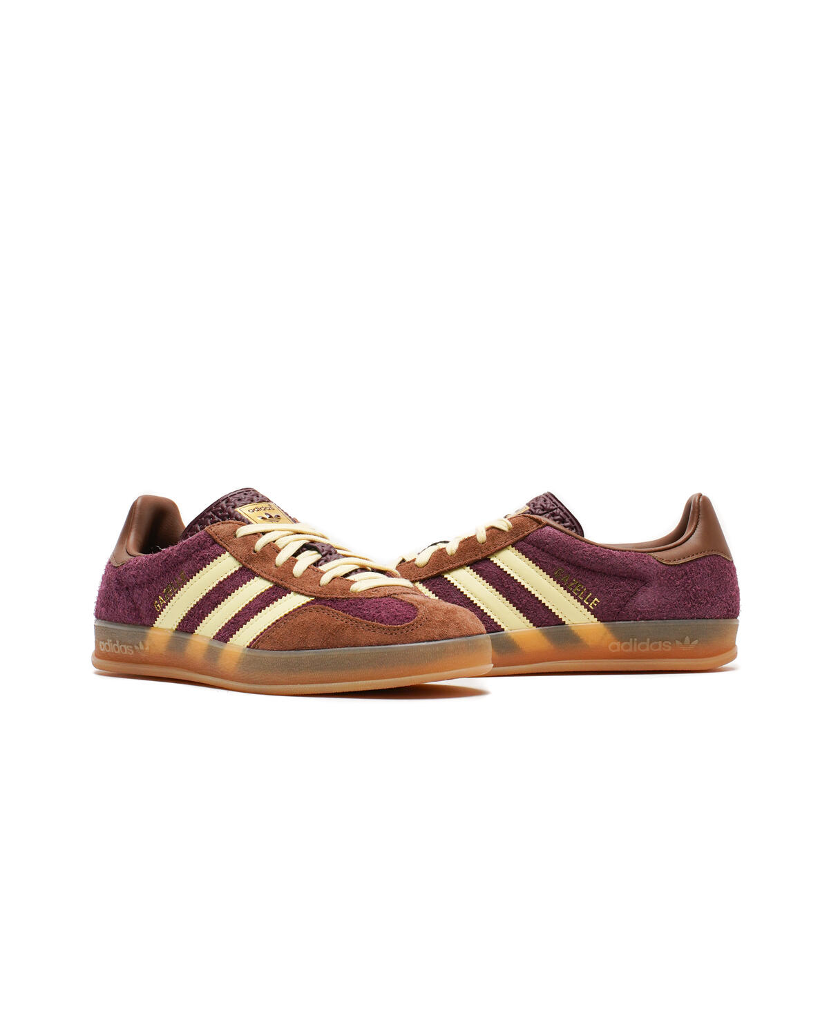 Adidas Gazelle Indoor Maroon/Almost Yellow/Preloved Brown - Image 5