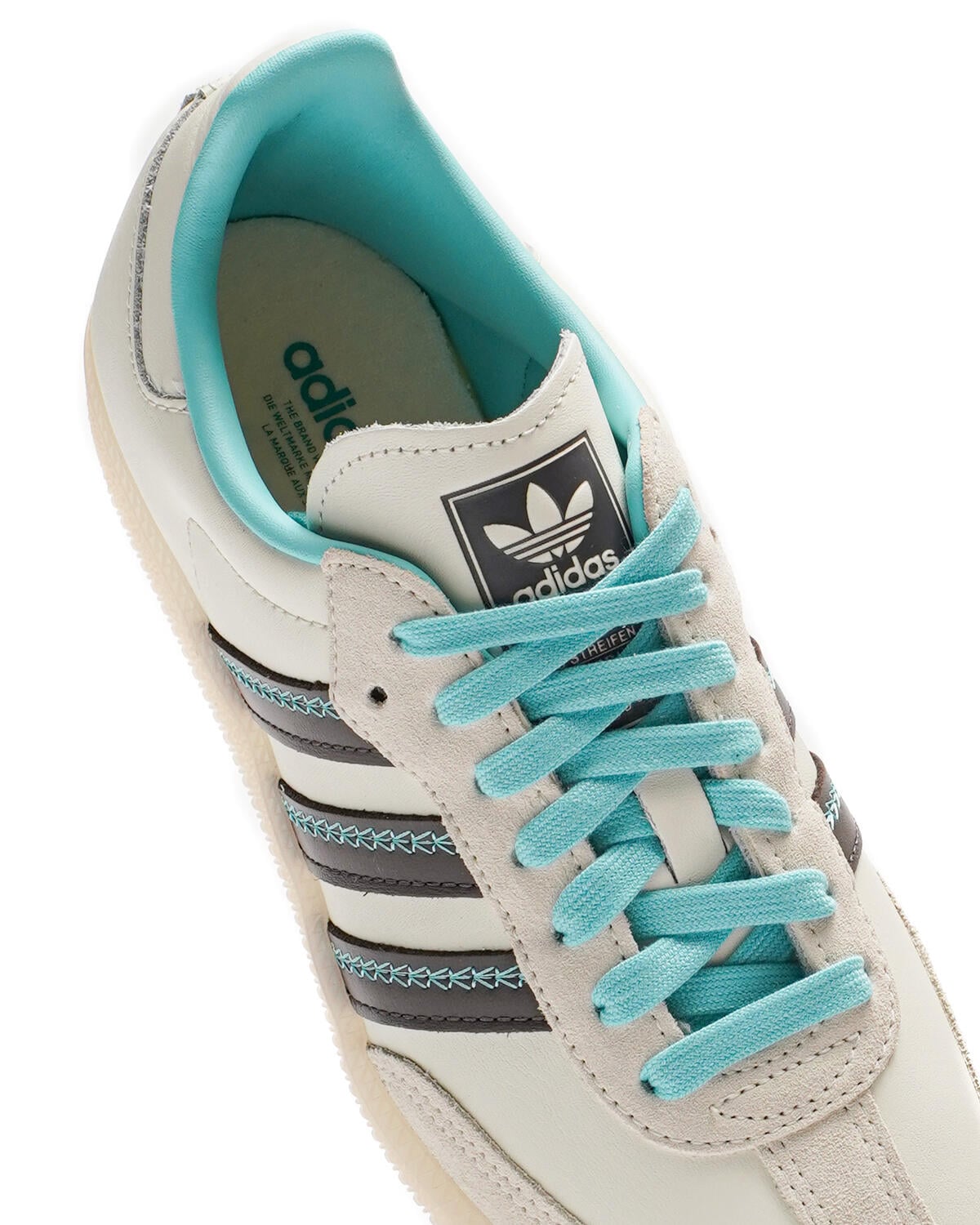 Adidas Samba 'Ivory Earth Mint' (Women's) - Image 7