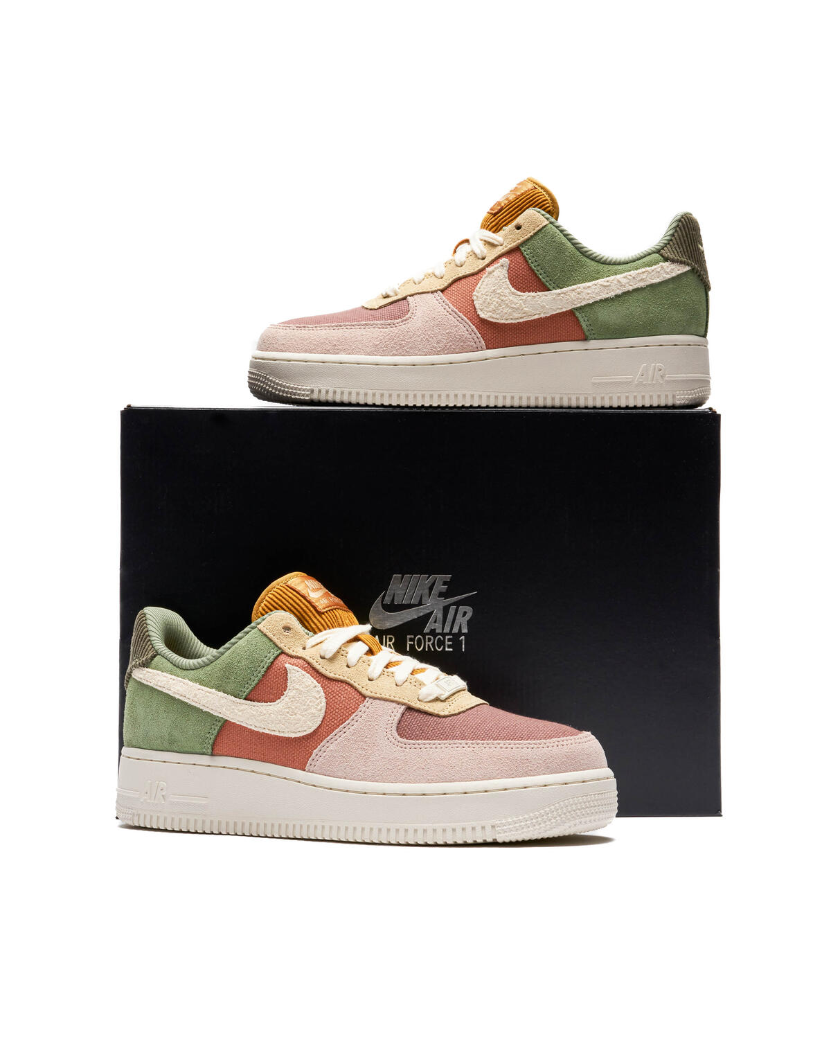 Nike Air Force 1 'Oil Green / Pale Ivory - Terra Blush - Sesame' (Women's) - Image 17
