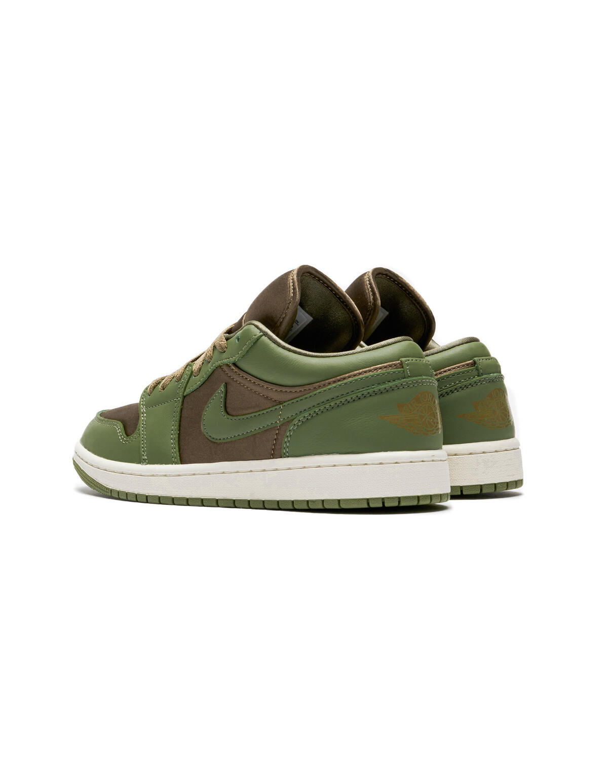 Women's Air Jordan 1 Low SE ( Brown Kelp / Sky J Light Olive / Sail ) - Image 8