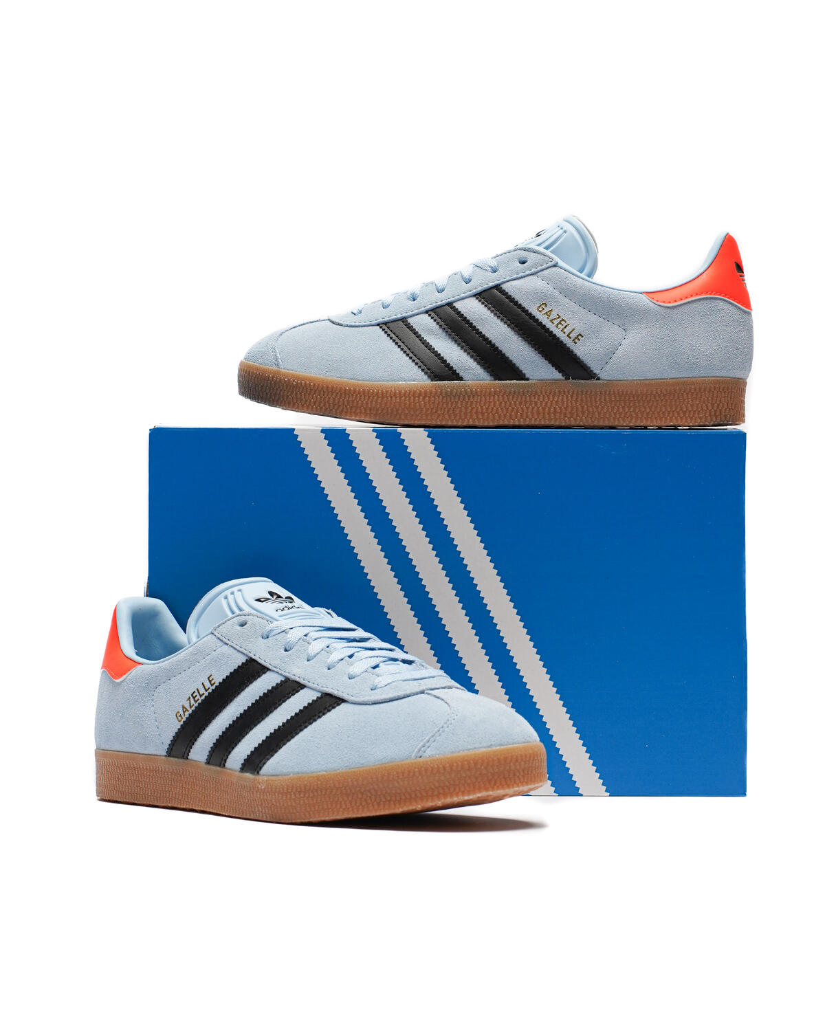 Adidas Gazelle Clear Sky Black Gum 2 - Image 6