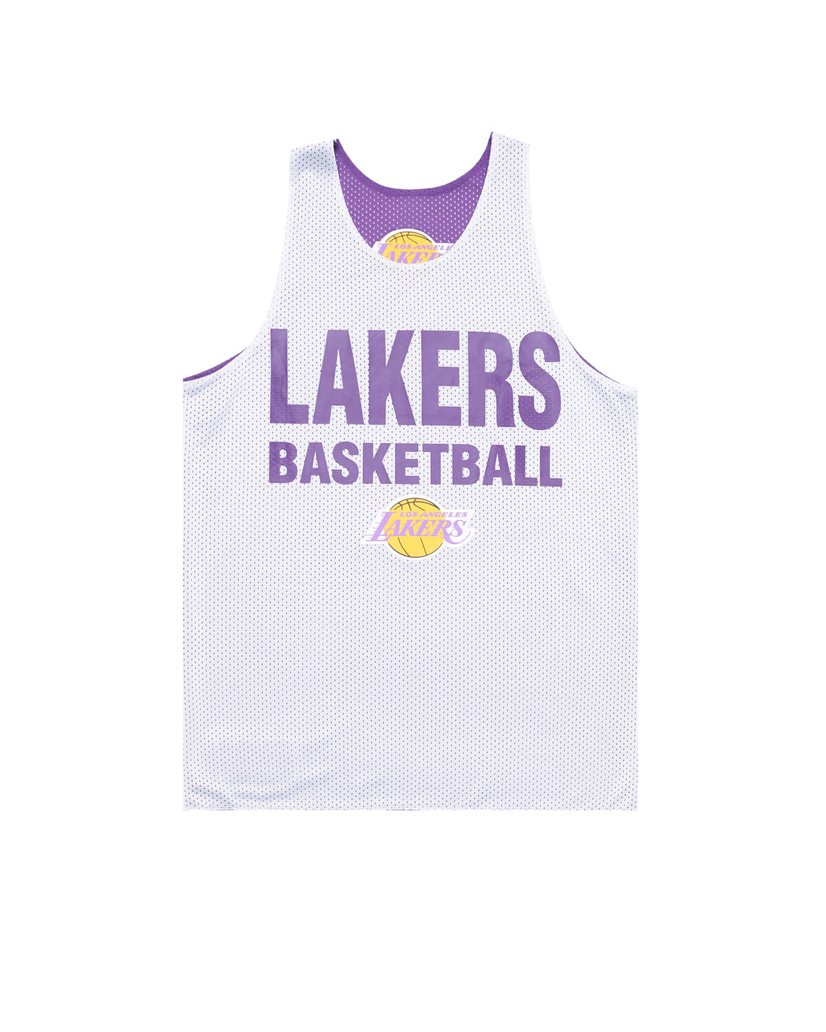 Mitchell & Ness NBA Reversible MESH Practice TANK VNTG LOGO 'LA Lakers' - Image 3