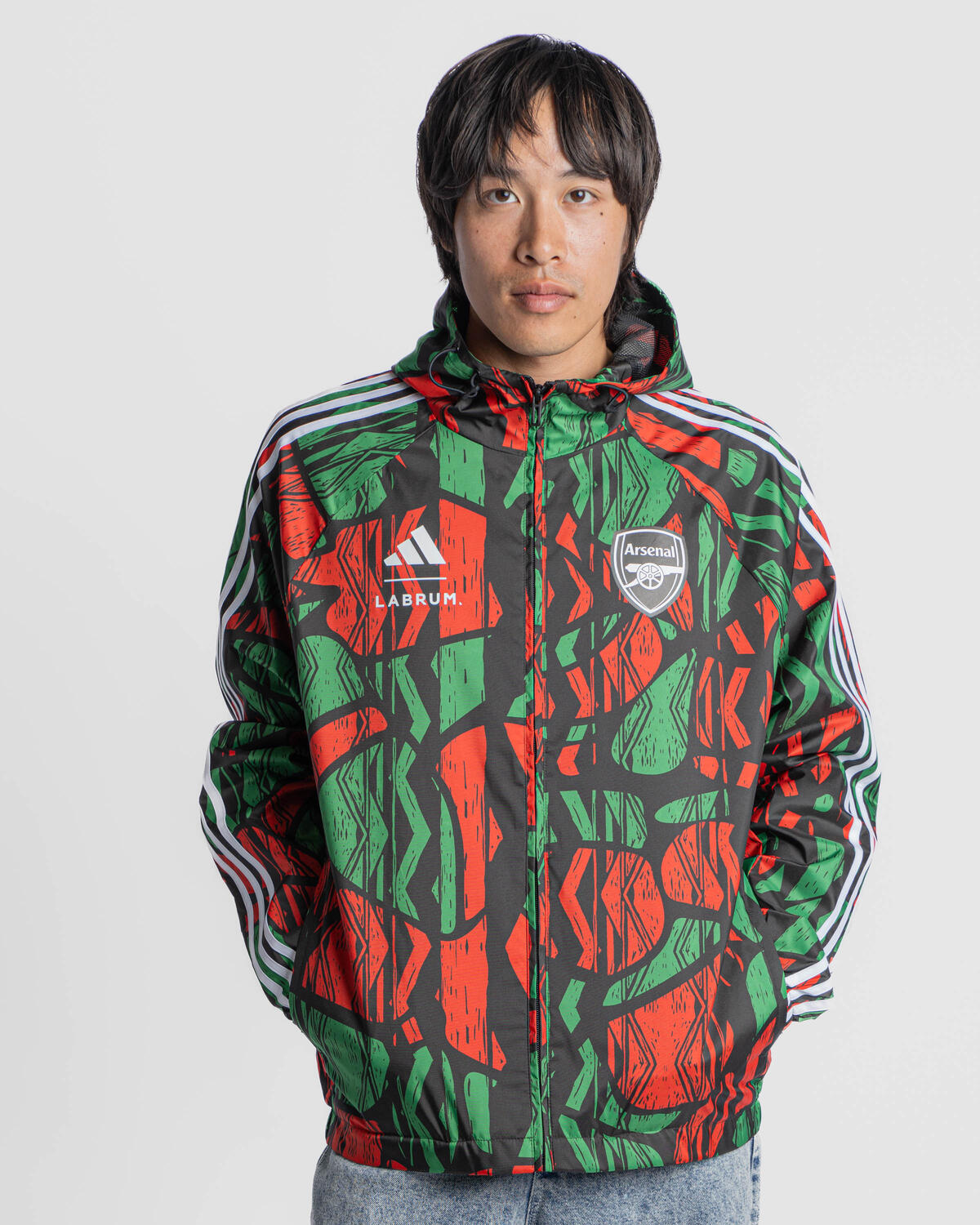 Adidas Originals x LABRUM London x Arsenal FC SZN Windbreaker - Image 3