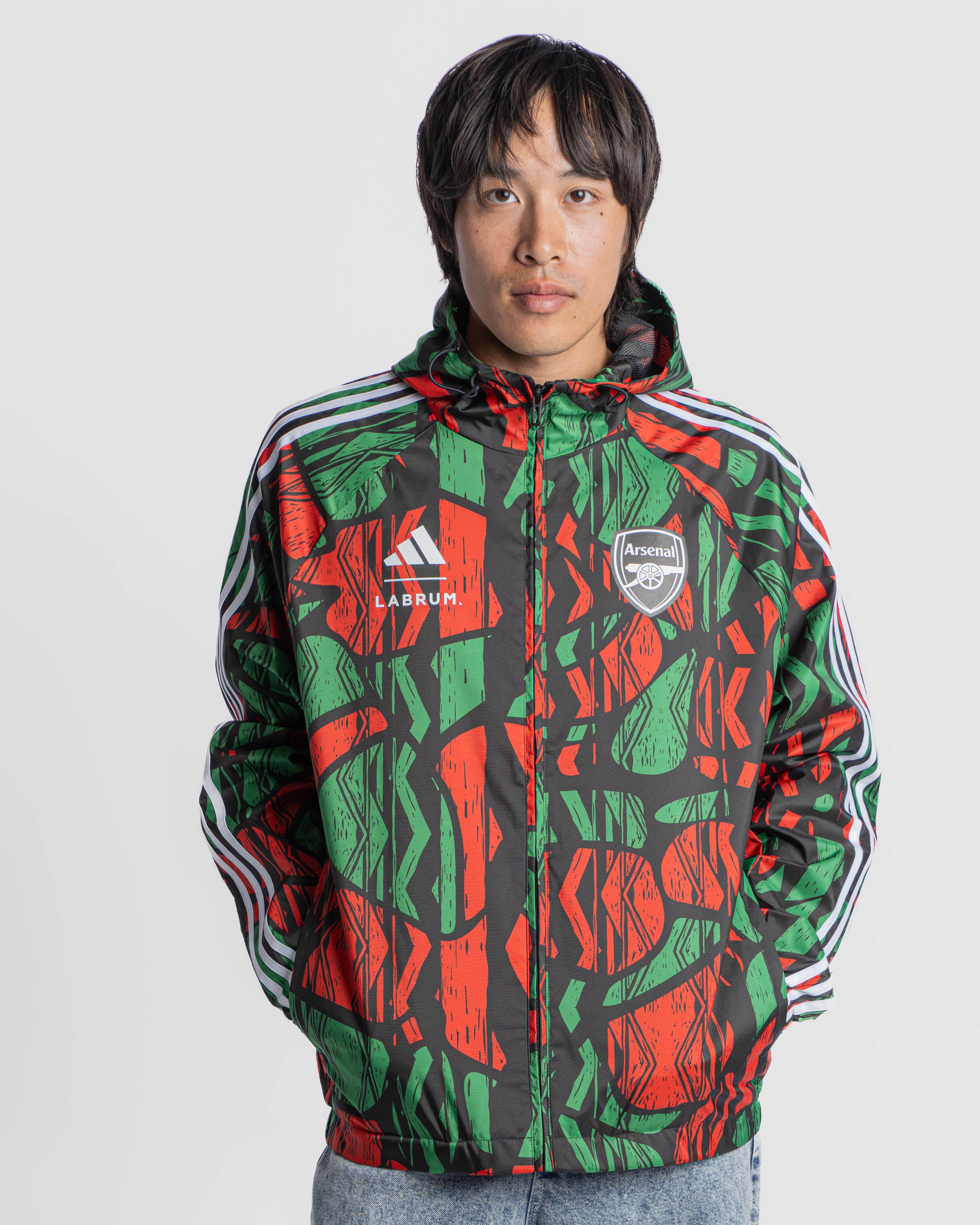 Adidas Originals x LABRUM London x Arsenal FC SZN Windbreaker 