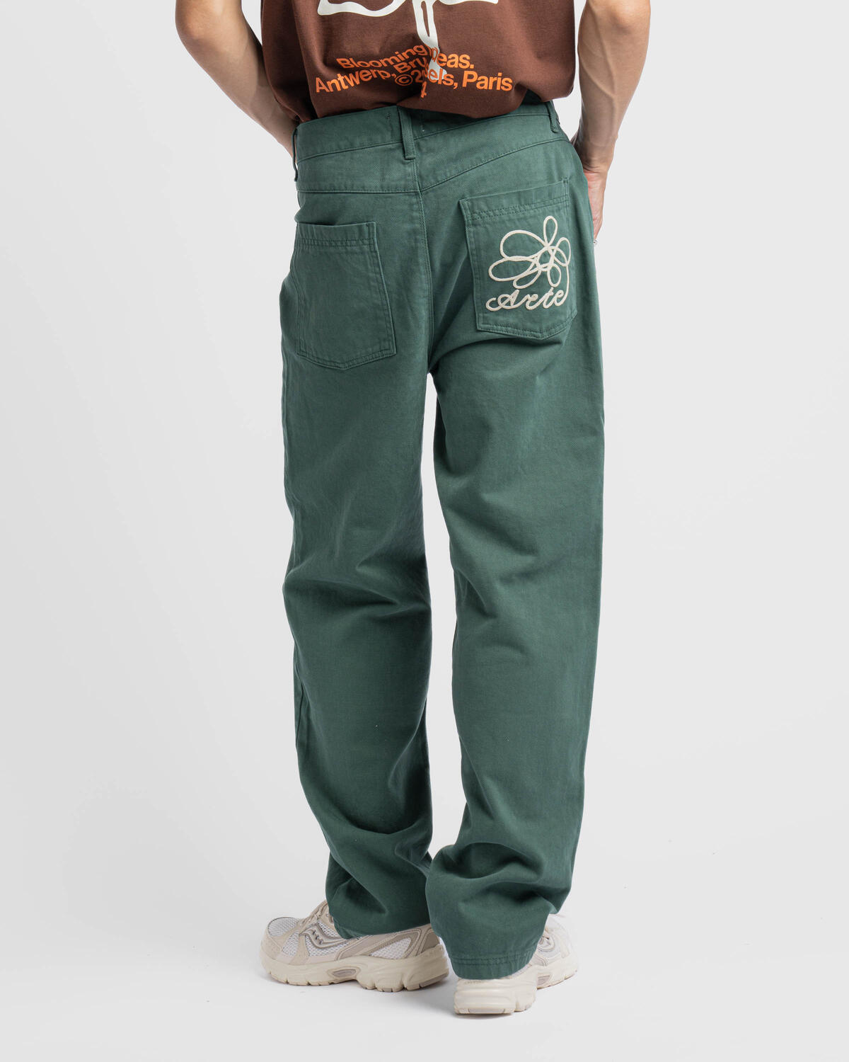 Arte Antwerp Arte round pocket embroidery Jeans - Image 5