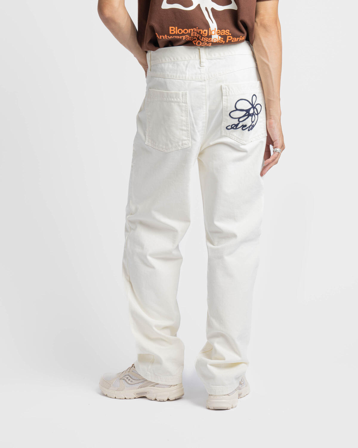 Arte Antwerp Arte round pocket embroidery Jeans - Image 5