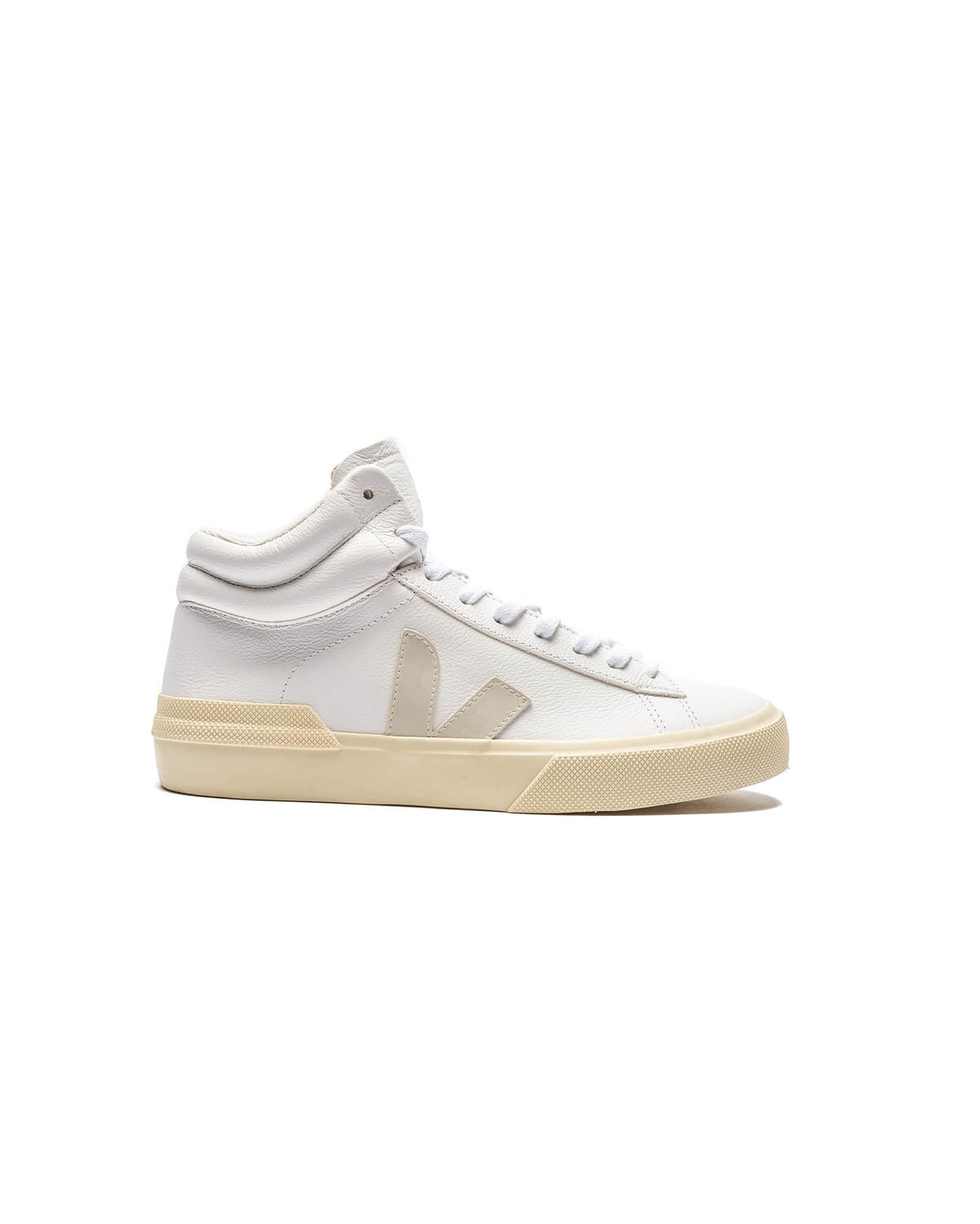 VEJA Minotaur Chromefree Leather Extra White / Pierre - Butter (Women's) - Image 2