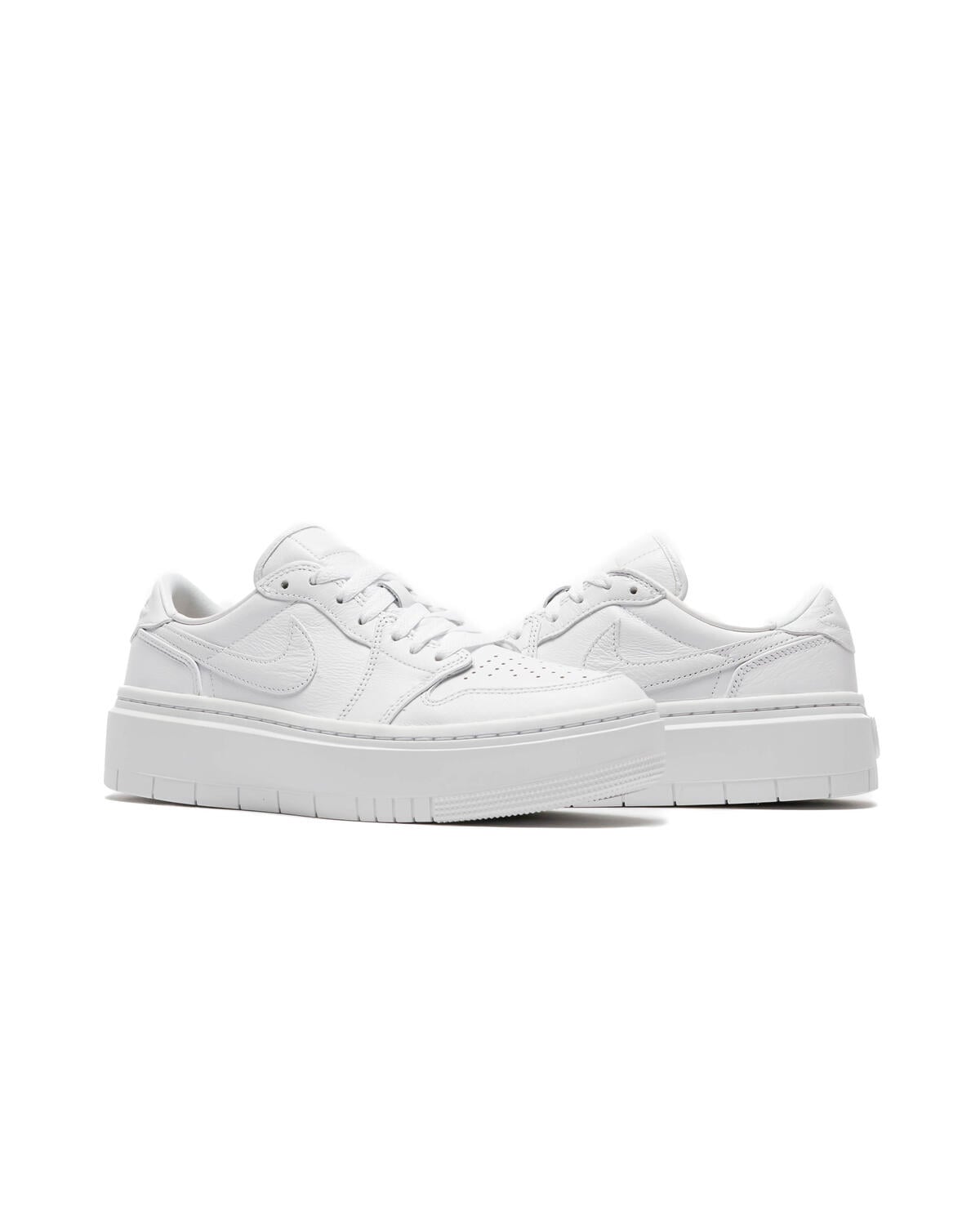 JORDAN BRAND (WMNS) AIR JORDAN 1 ELEVATE LOW "MICHAEL JORDAN" WHITE/WHITE/WHITE - Image 9
