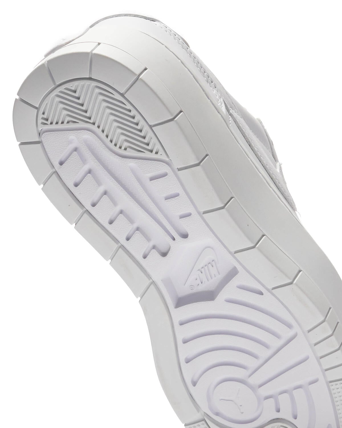 JORDAN BRAND (WMNS) AIR JORDAN 1 ELEVATE LOW "MICHAEL JORDAN" WHITE/WHITE/WHITE - Image 11