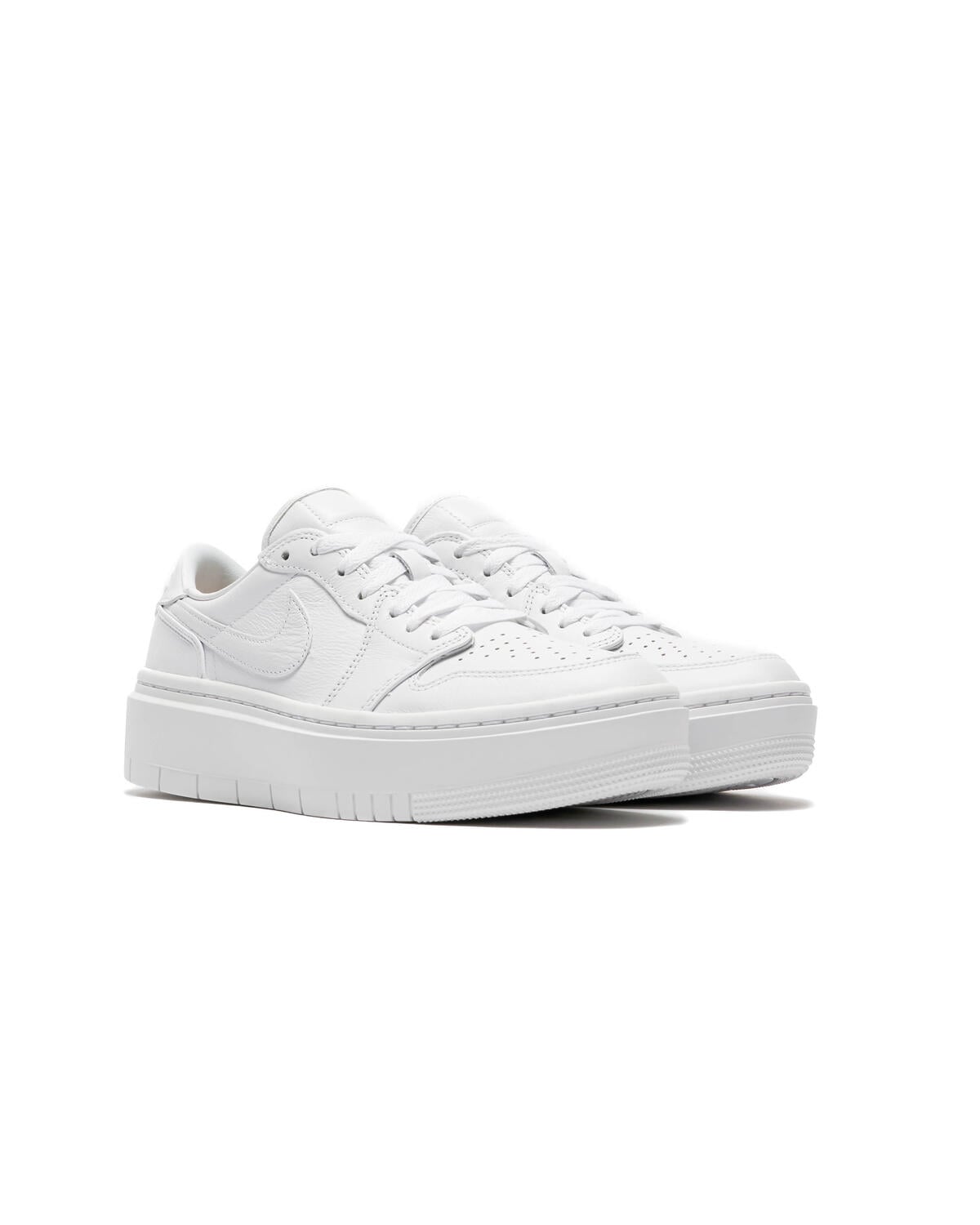 JORDAN BRAND (WMNS) AIR JORDAN 1 ELEVATE LOW "MICHAEL JORDAN" WHITE/WHITE/WHITE - Image 7