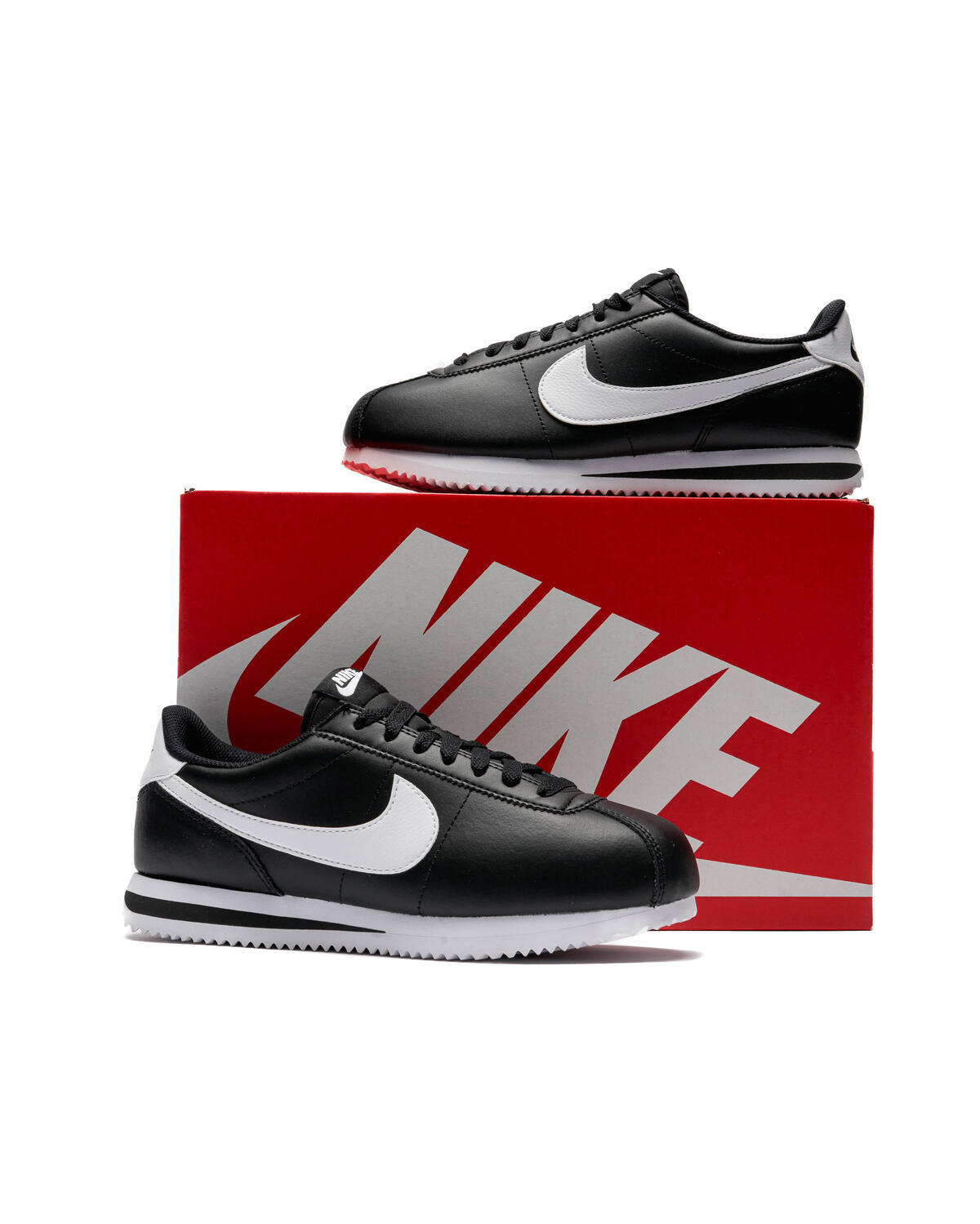 Nike Cortez Black / White (Women's) - Image 6