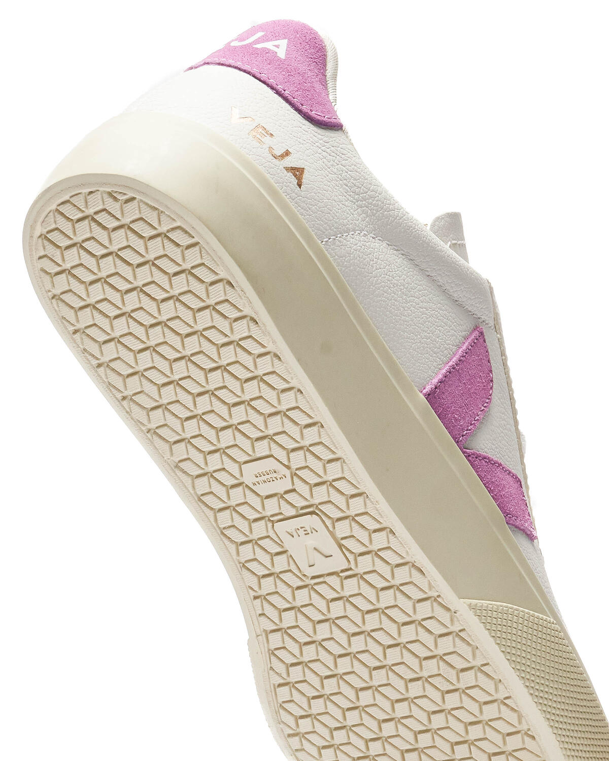 Veja Campo 'Extra White/Mulberry' (Women's) - Image 7