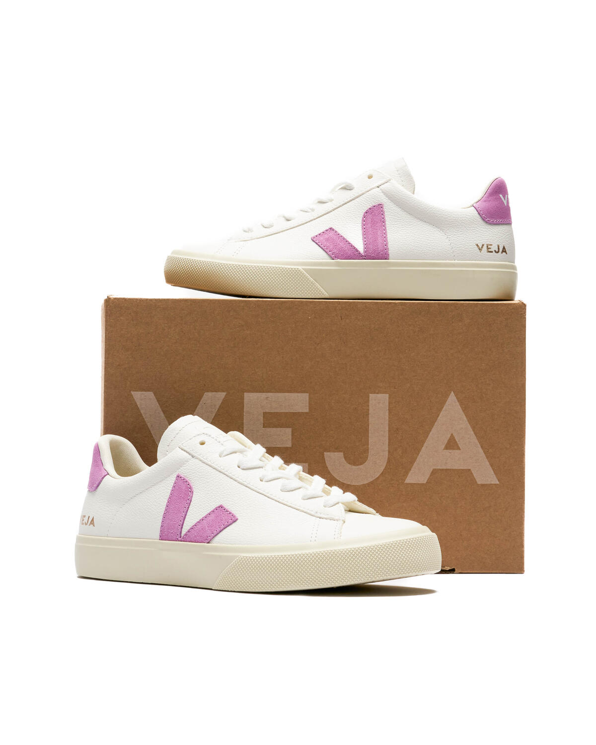 Veja Campo 'Extra White/Mulberry' (Women's) - Image 6