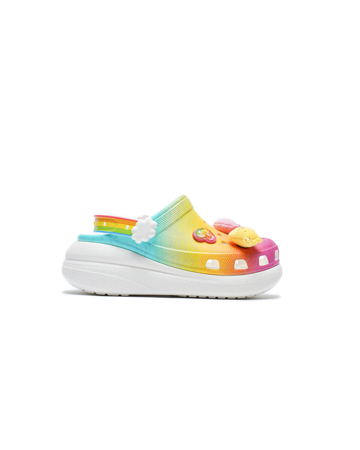 CROCS Care Bears Crush Clogs Rainbow Shoes White Men\'s Sz 12 *NEW* 210103-100 Buy Care Bears x Crocs Crush Clog  main image 4