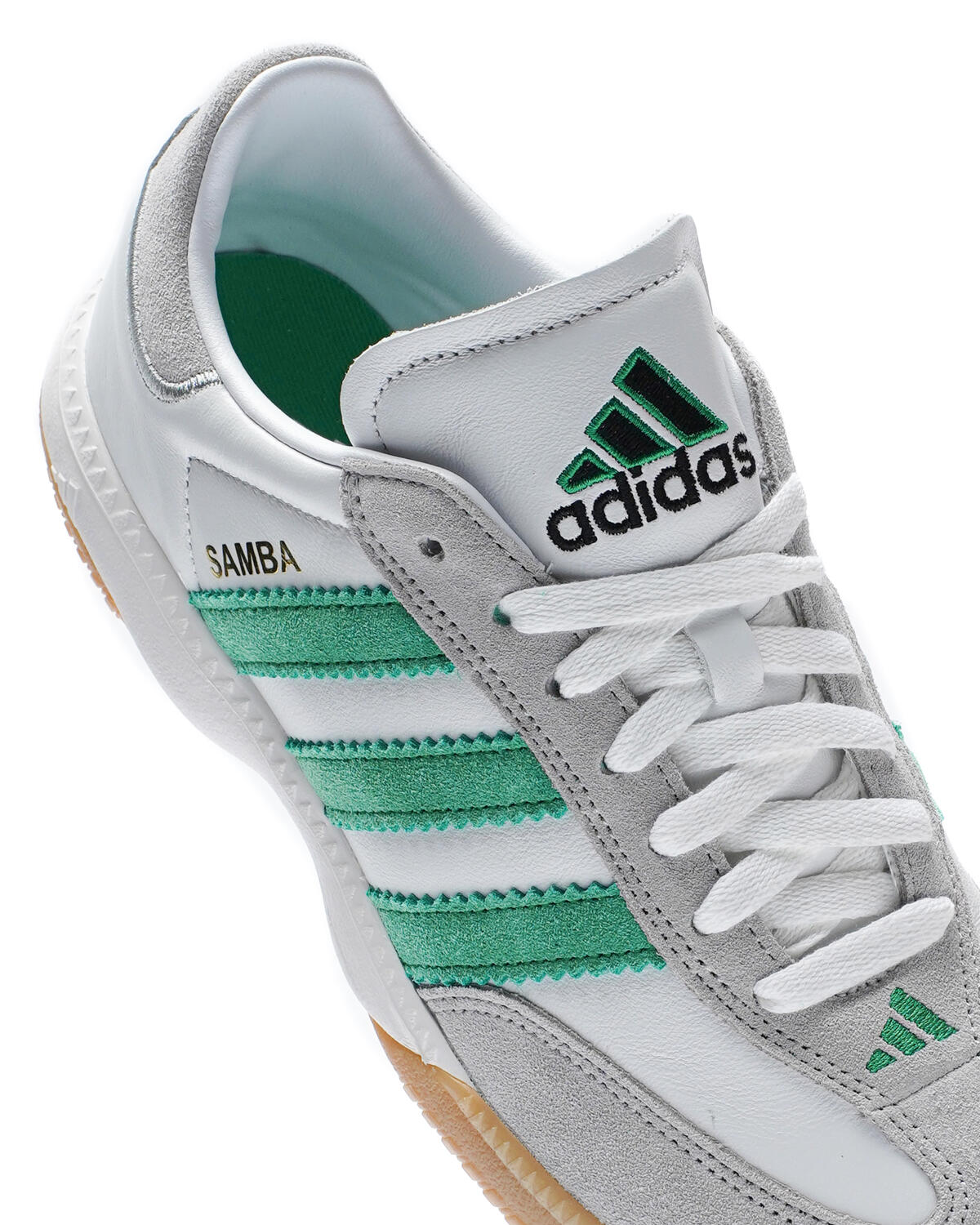 adidas Originals Samba Mn Ftwr White / Green (Women's) - Image 27