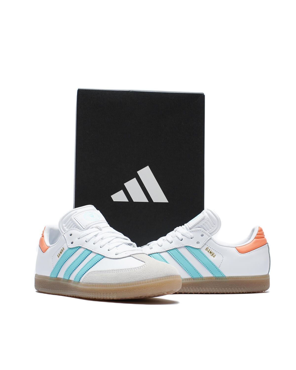 Adidas x Inter Miami CF Samba IM "Inter Miami" (Cloud White/Easy Mint/Gum) - Image 20