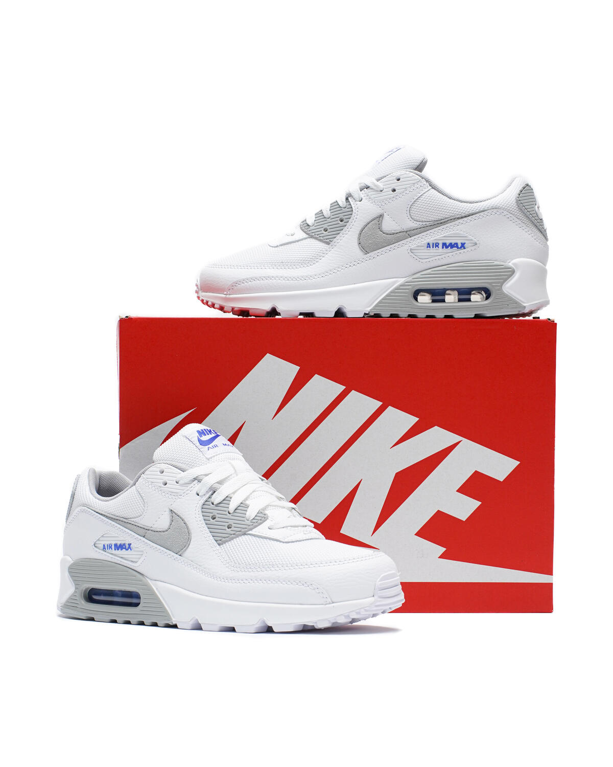 Nike Air Max 90 - Blanc/Gris - Image 16