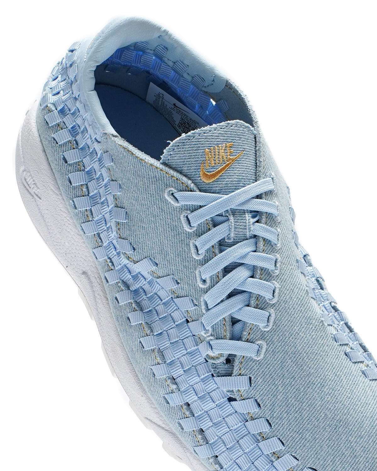 Nike Women's Air Footscape Denim/Wheat Gold/Ice Blue/White FV6103-400 - Image 42