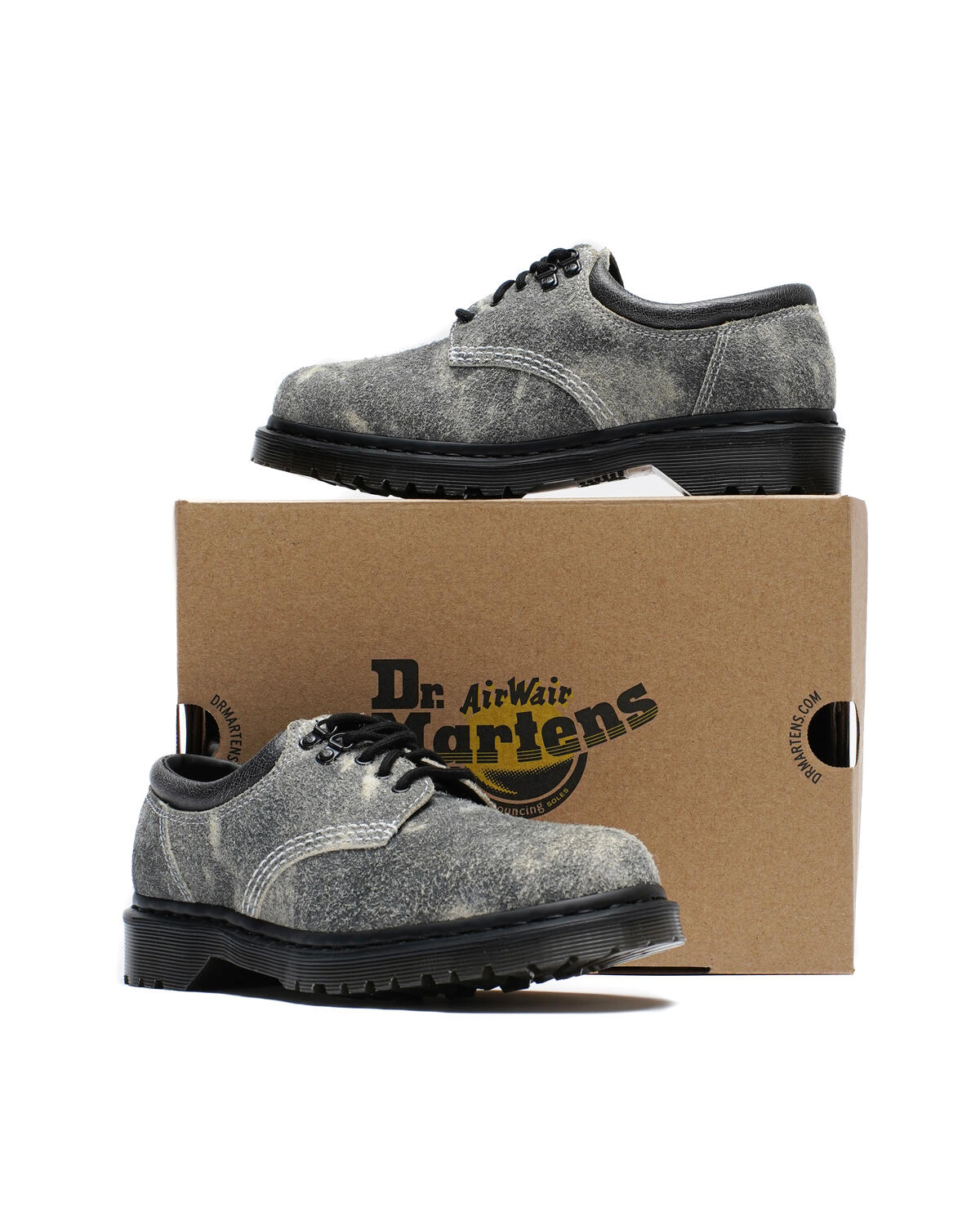 NEW DOC Dr Martens Skater casual shoes Men 8 Grey suede sneakers Dr. Martens 8053 | 31893380 | AFEW STORE main image 3