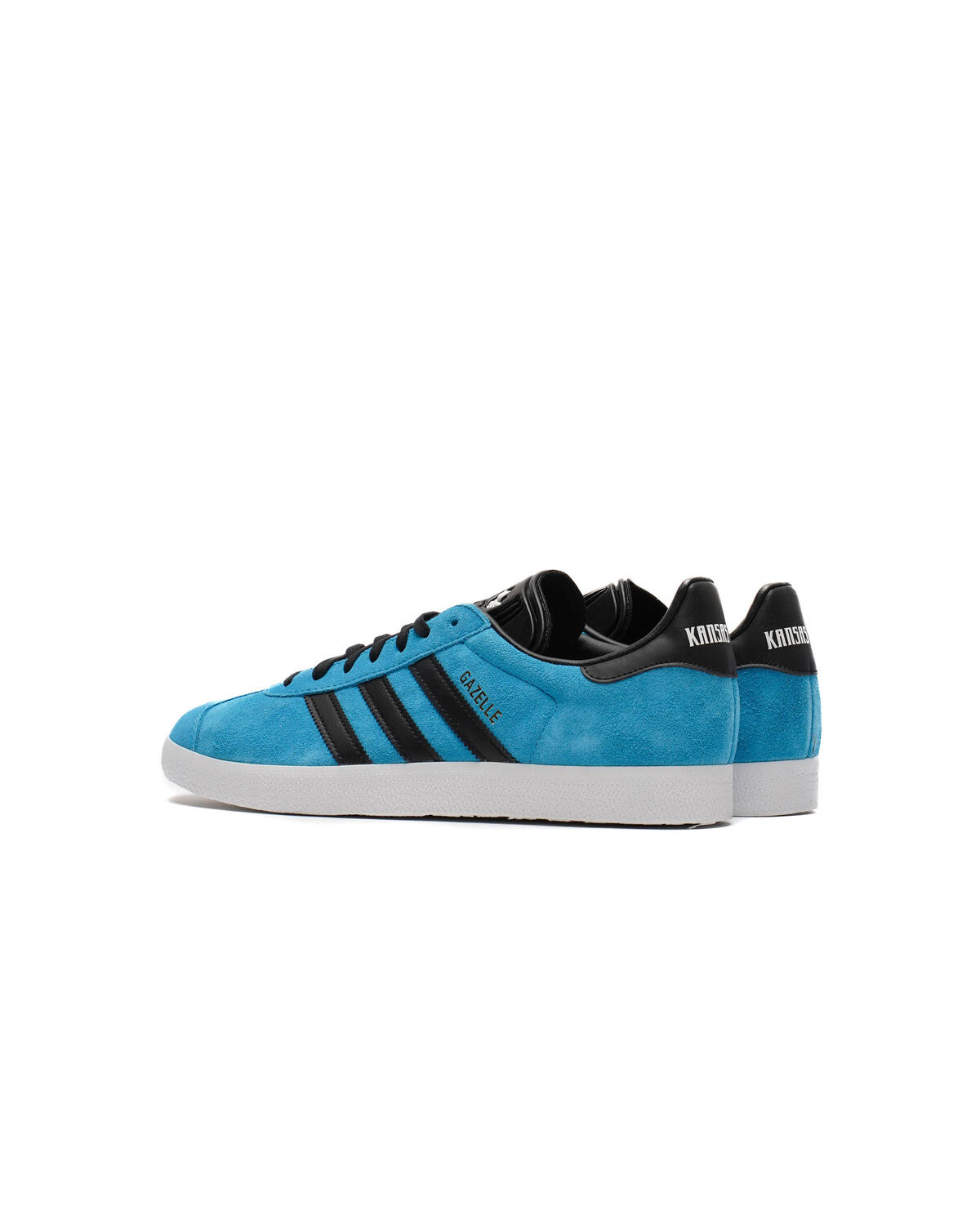 Adidas x Mls Originals Gazelle MLS 'Kansas City' - Shock Cyan / Core Black - Image 10