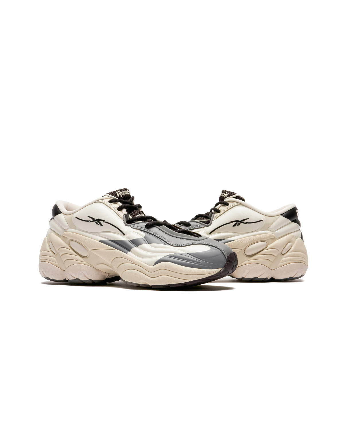 Reebok DMX Run 6 Beige / Black / Grey - Image 5