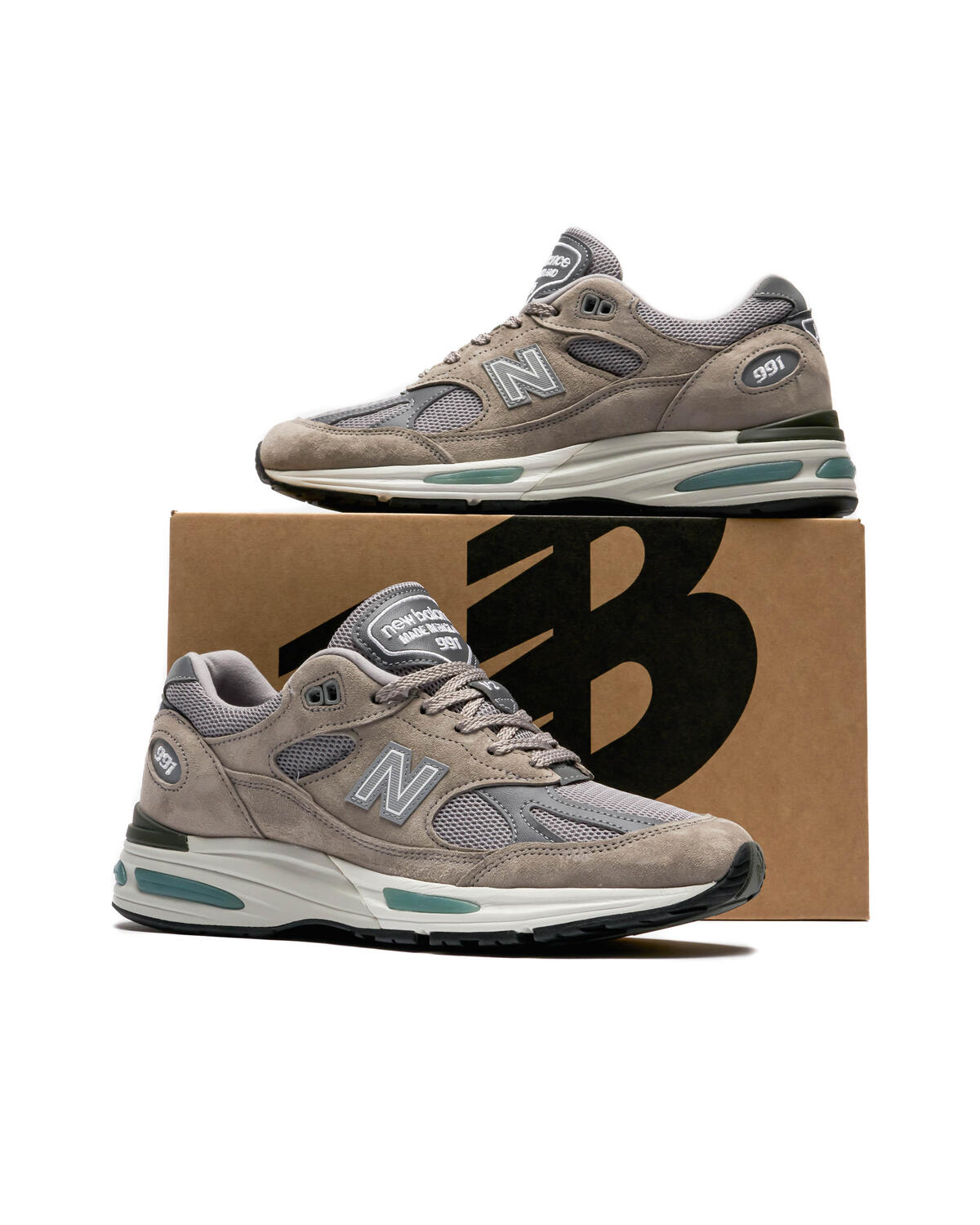 New Balance 991v2 MADE in UK Dove - Image 58