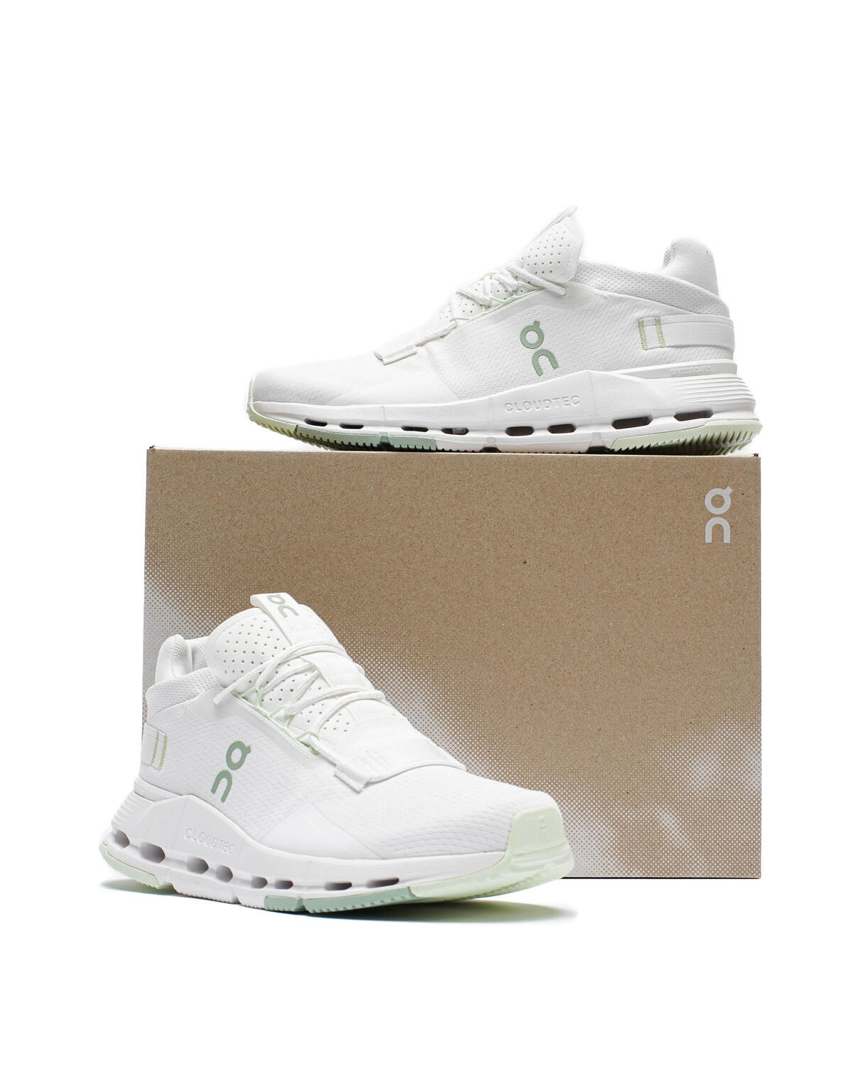 On Running Cloudnova 2 (White/Sage) Men's Shoes 3ME30211186 - Image 11